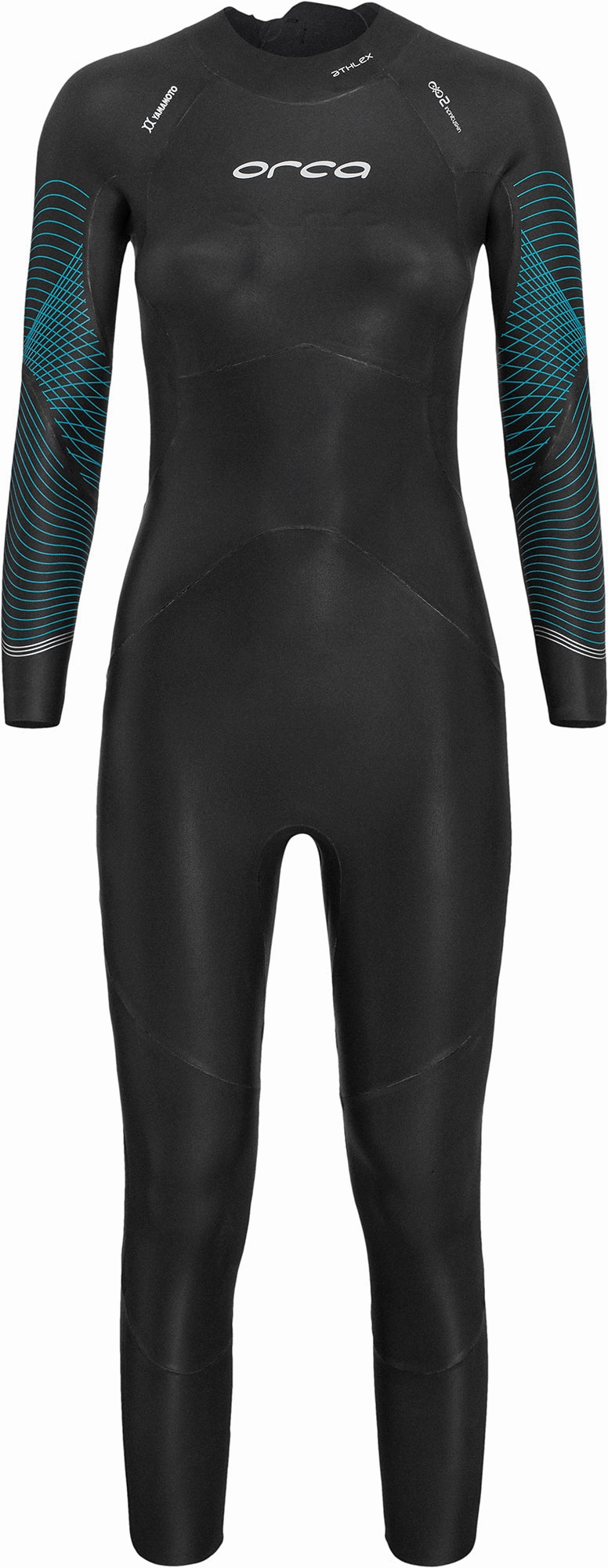 Customizable Torso Length Orca Athlex Flex V2 Womens Wetsuit - Black