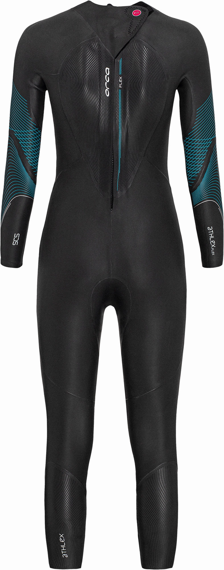 Orca Athlex Flex V2 Womens Wetsuit - Black LowProfileNeckline