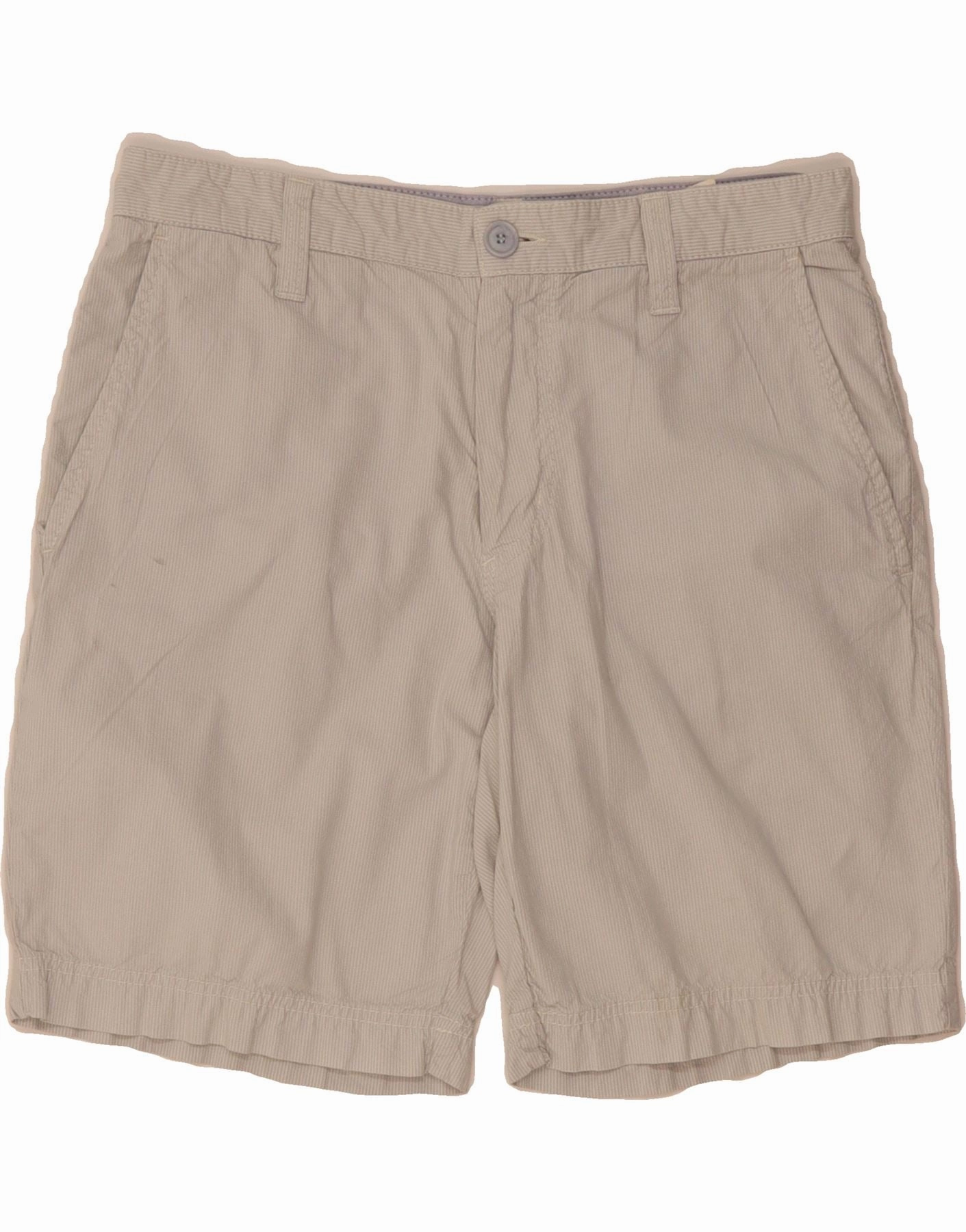 NORTH SAILS Mens Chino Shorts IT 46 Small W32 Blue Pinstripe Cotton Non Irritating Tagless