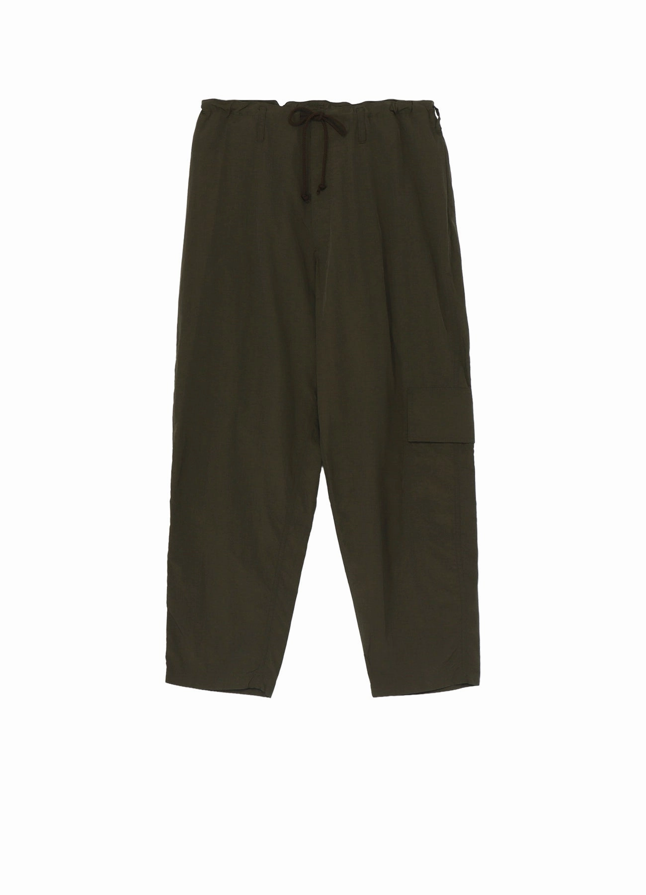 Functional Fashion NYLON RIPSTOP SIDE-TUCK DRAWSTRING PANTS