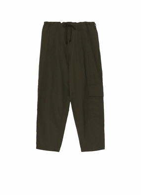 Functional Fashion NYLON RIPSTOP SIDE-TUCK DRAWSTRING PANTS