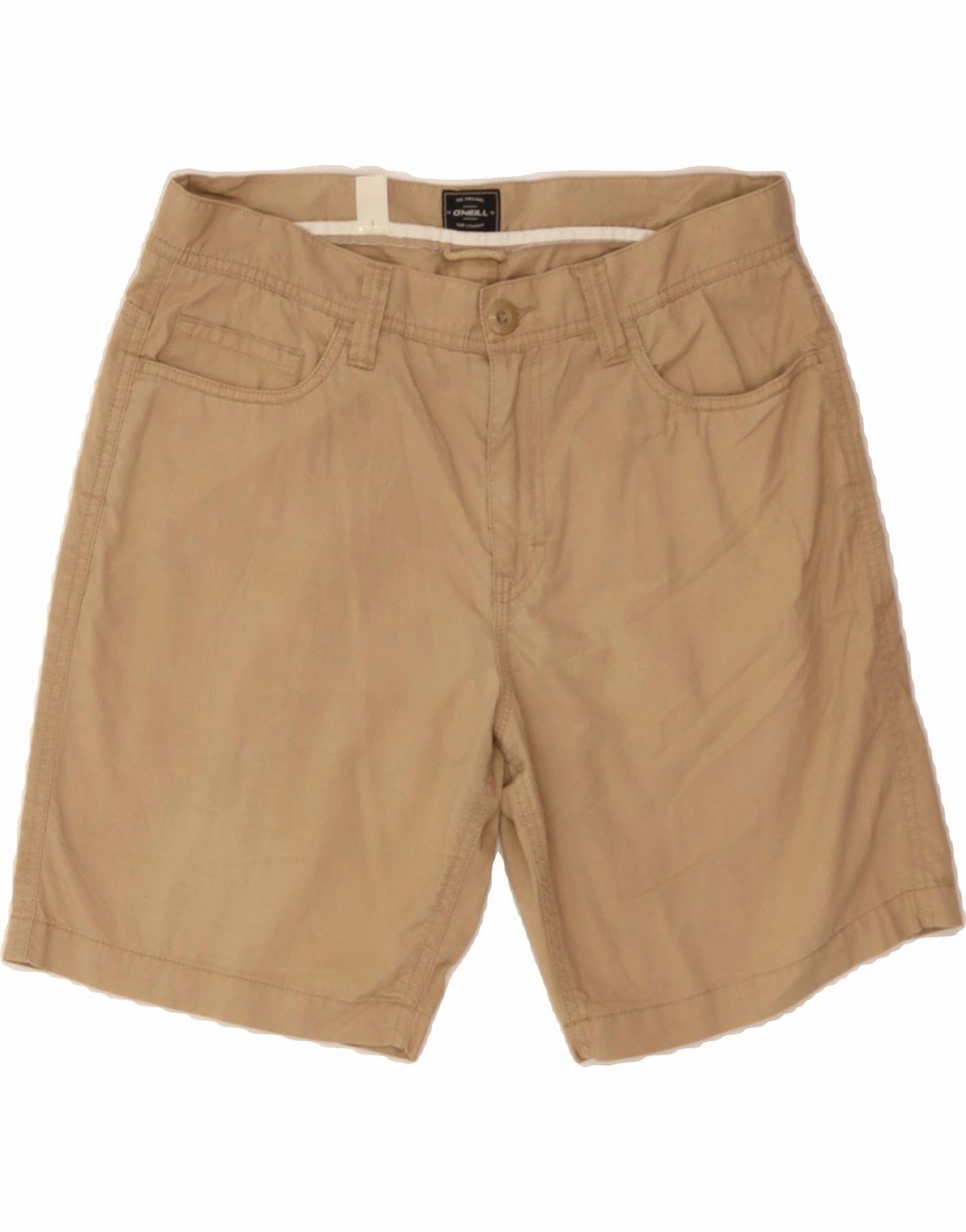 Everyday Flex Wear Stretchable Waistband O'NEILL Mens Casual Shorts W32 Medium  Beige Cotton