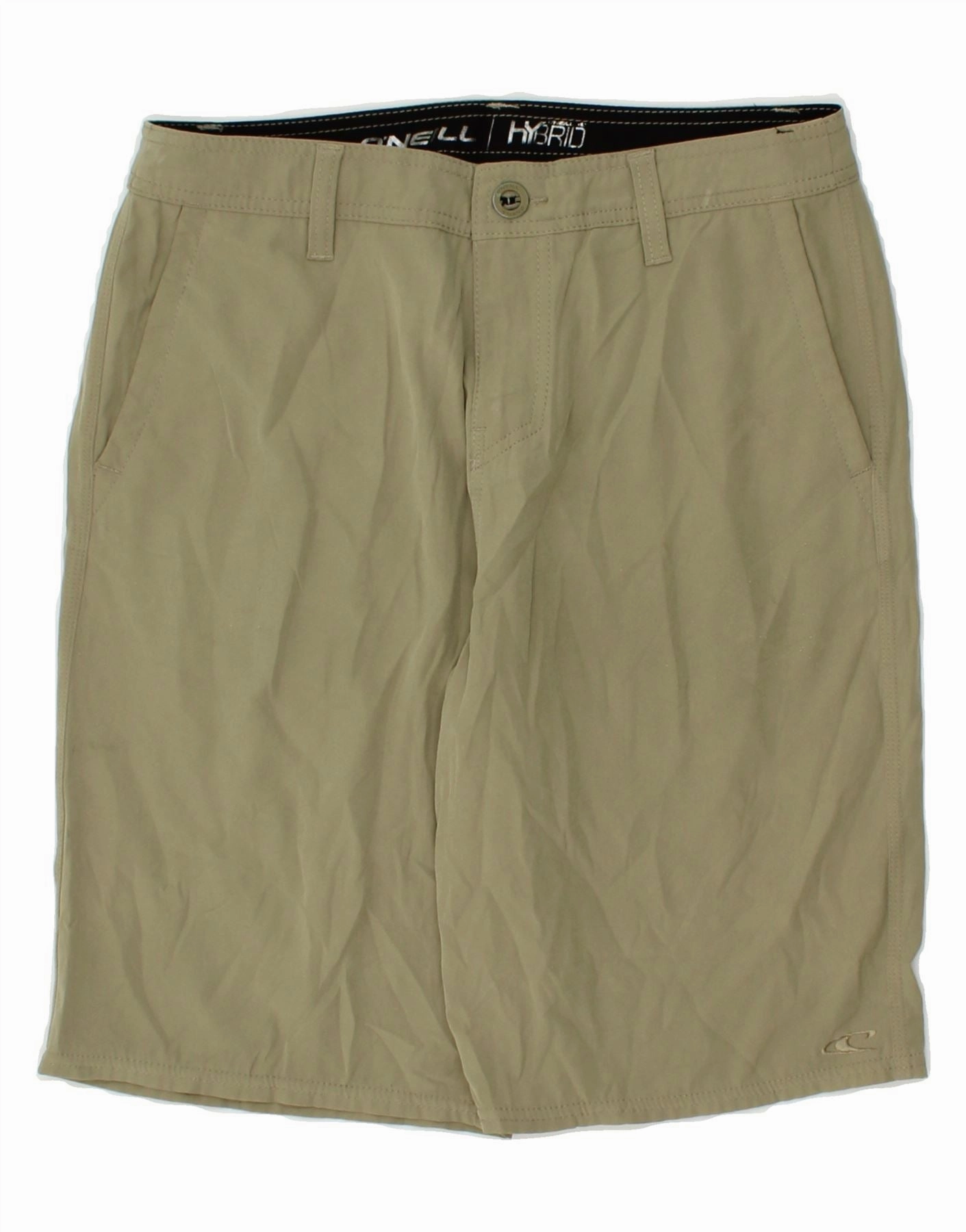 O'NEILL Mens Chino Shorts W29 Small Khaki Stretch Layers Clean Lines
