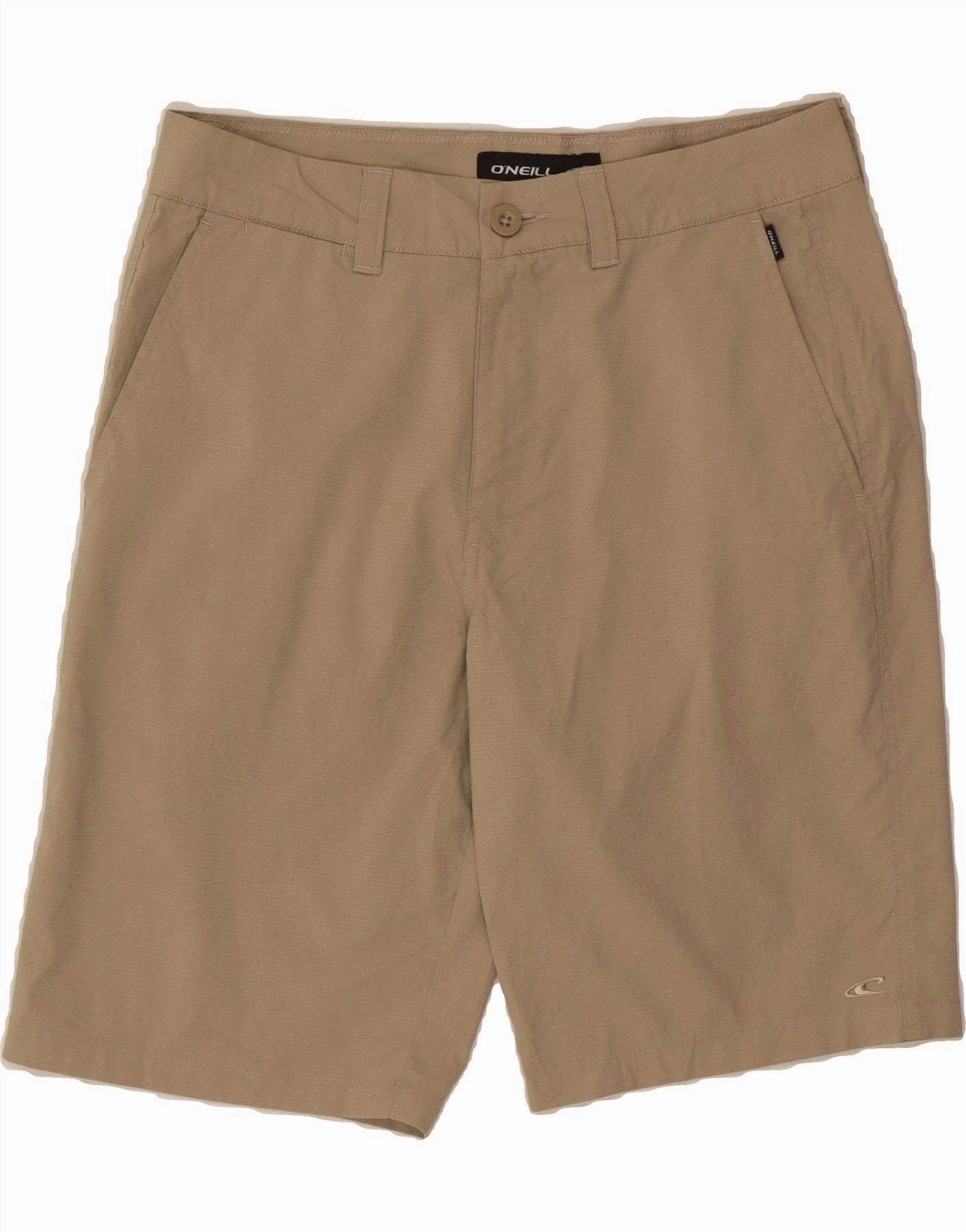 Relaxed Design O'NEILL Mens Chino Shorts W30 Medium Beige Polyester