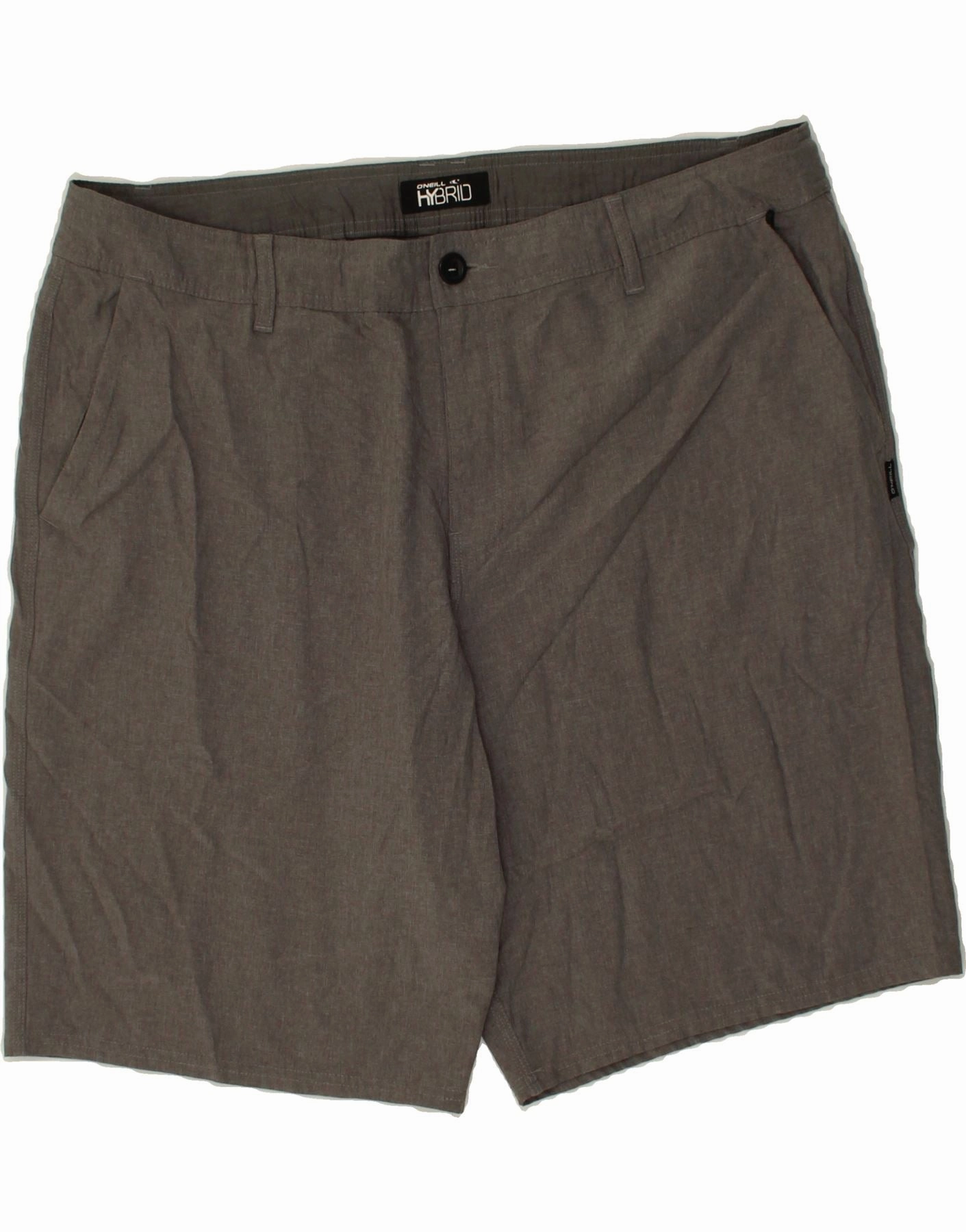 Compact Packable Design O'NEILL Mens Chino Shorts W40 XL Grey Polyester