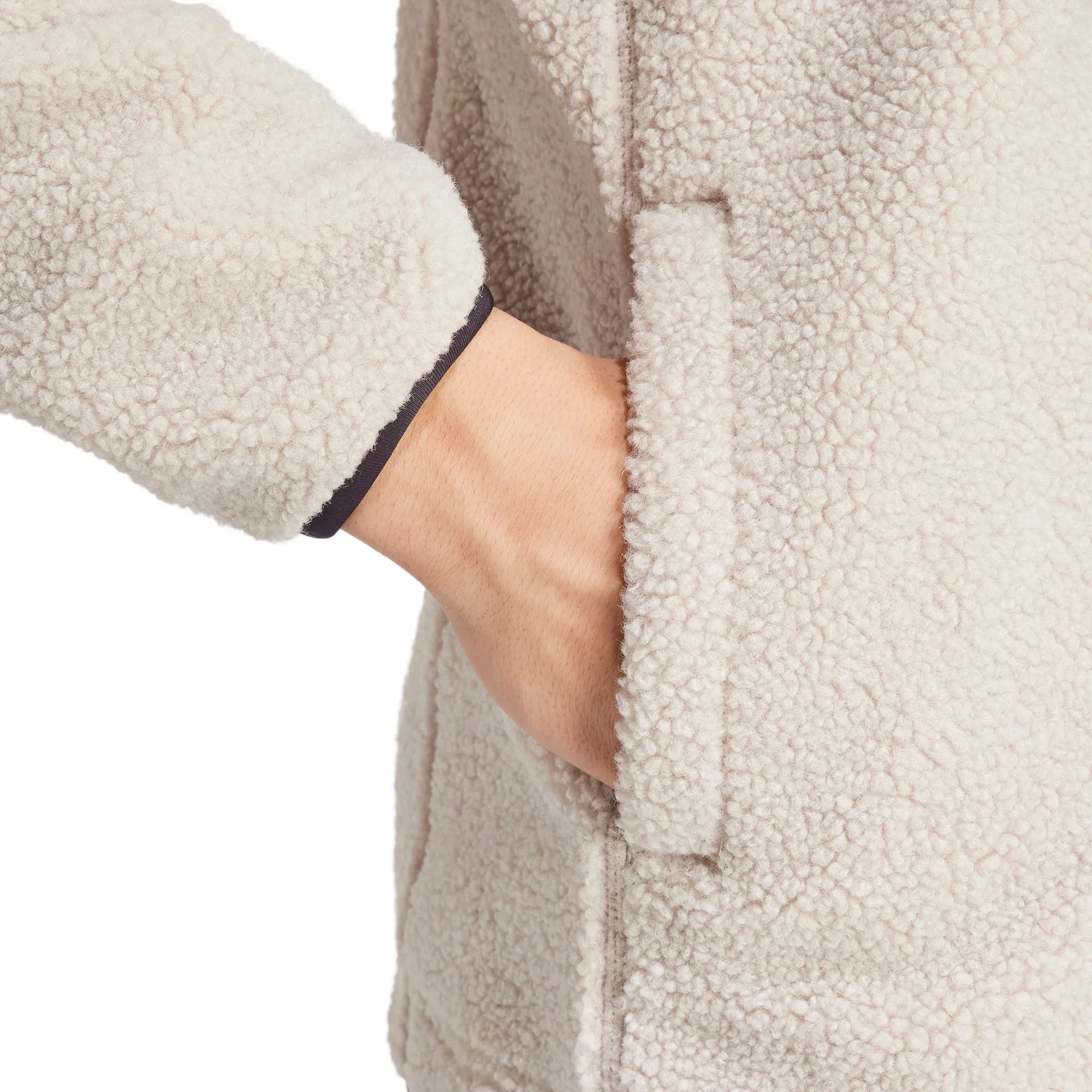 Fishing wear adidas Terrex Xploric High Pile Fleece Mens Sweatshirt - Beige