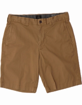 Durable Quality Easy Match J. CREW Mens Stretch Chino Shorts W31 Medium Beige Cotton