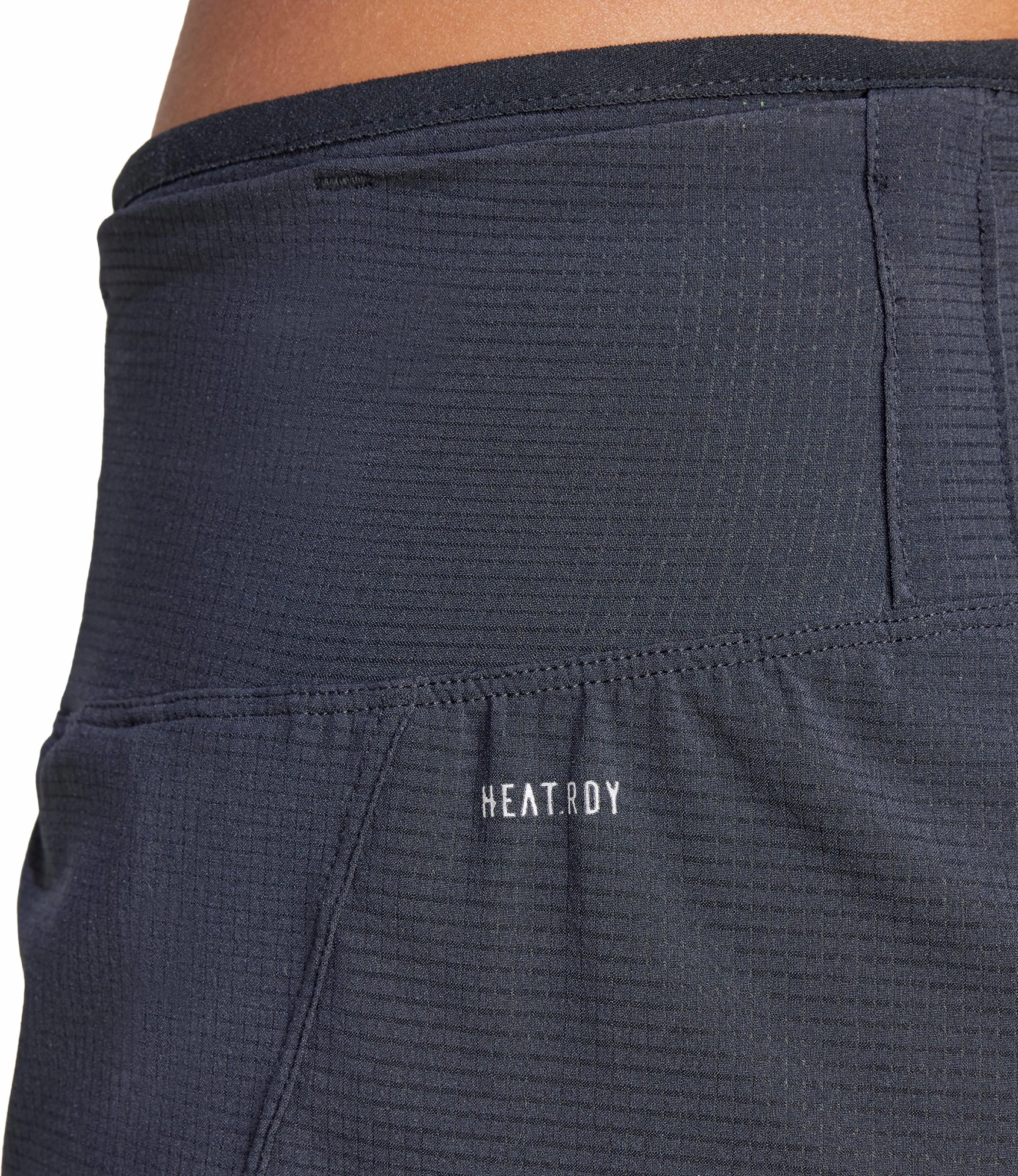 Flexible Material adidas Adizero Womens Split Running Shorts - Black