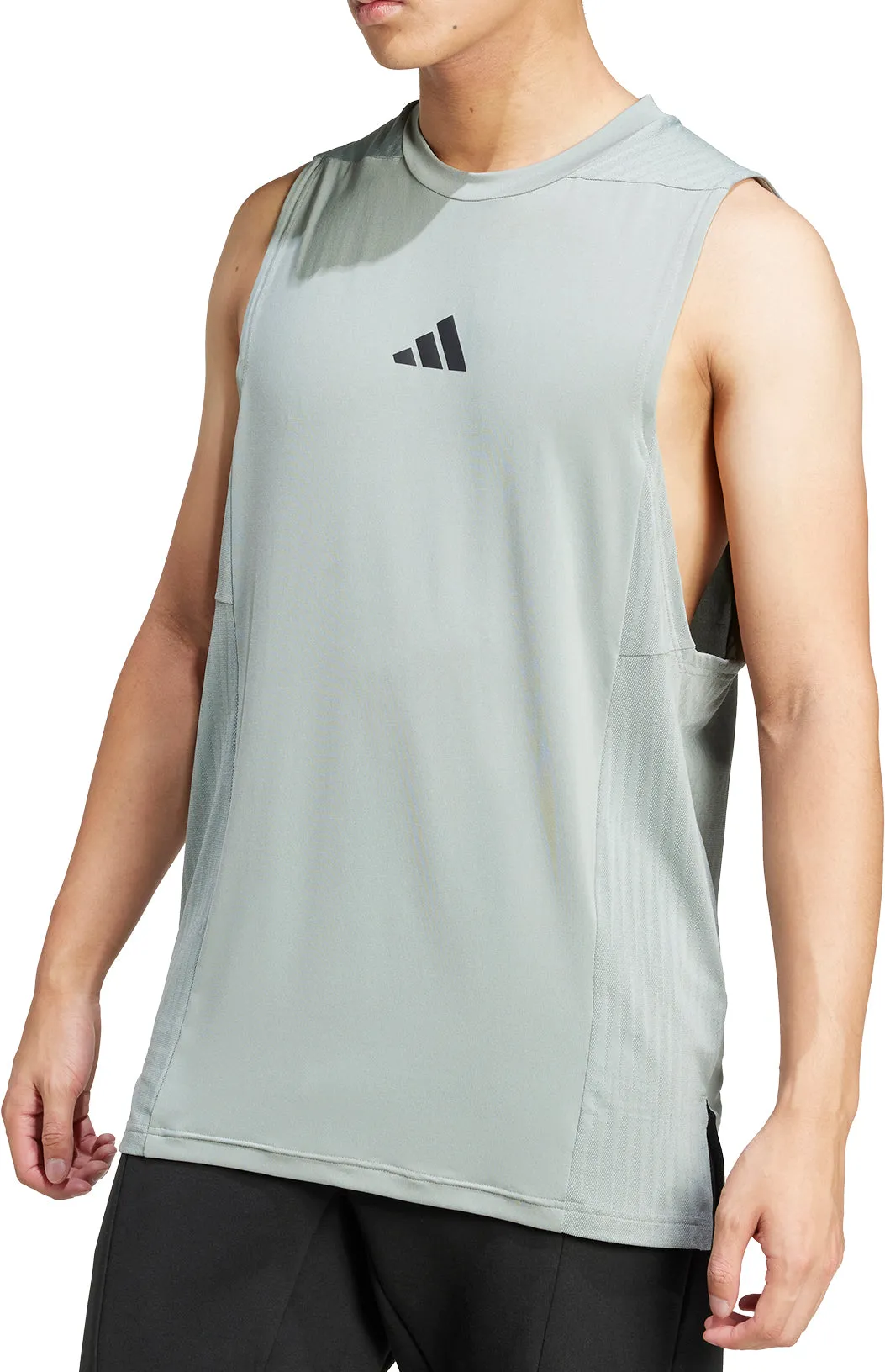 standard size adidas Designed For Training Intensity Mens Training Vest - Green