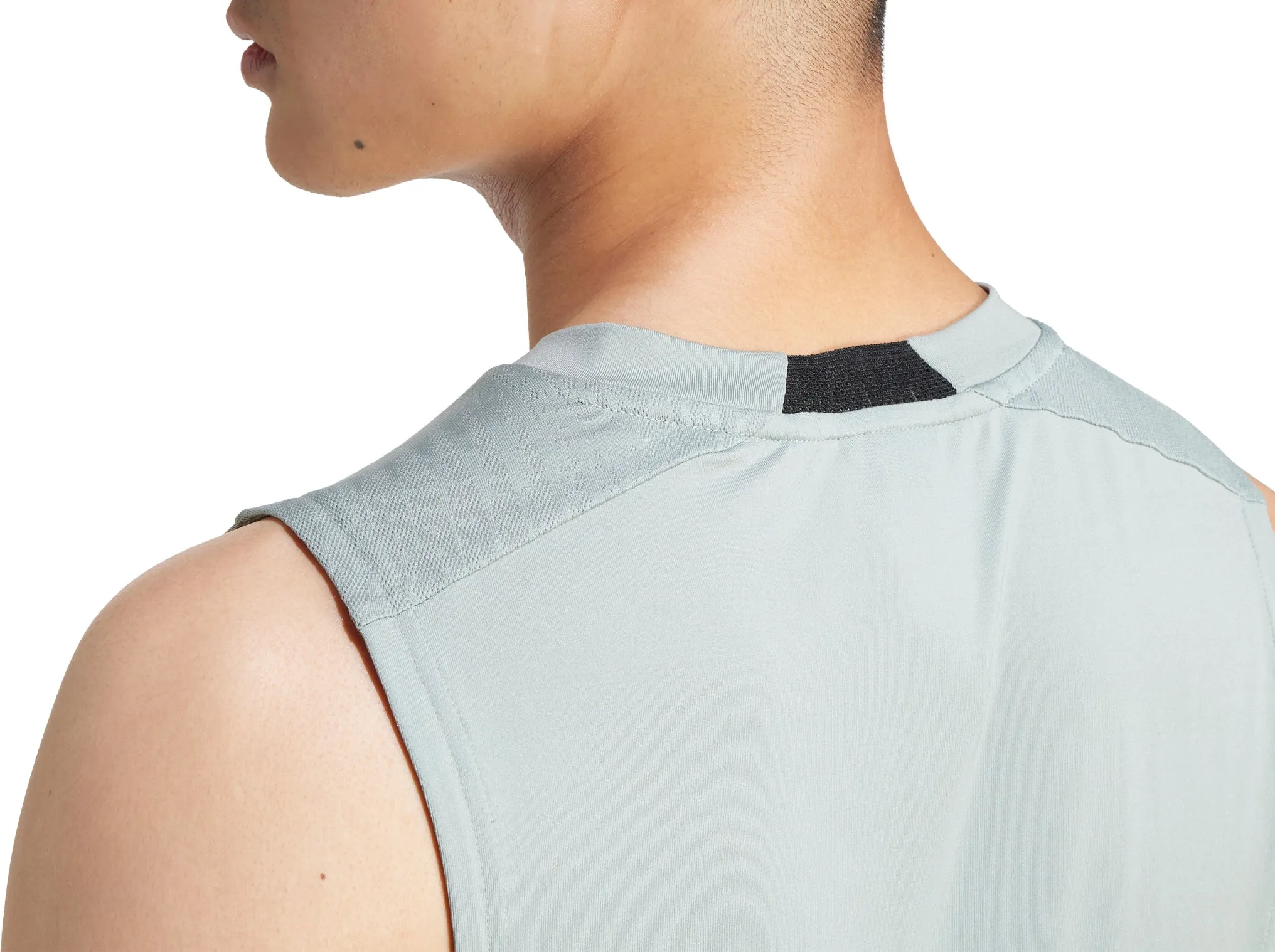 Spring Freshness FadeResistantPrint adidas Designed For Training Intensity Mens Training Vest - Green