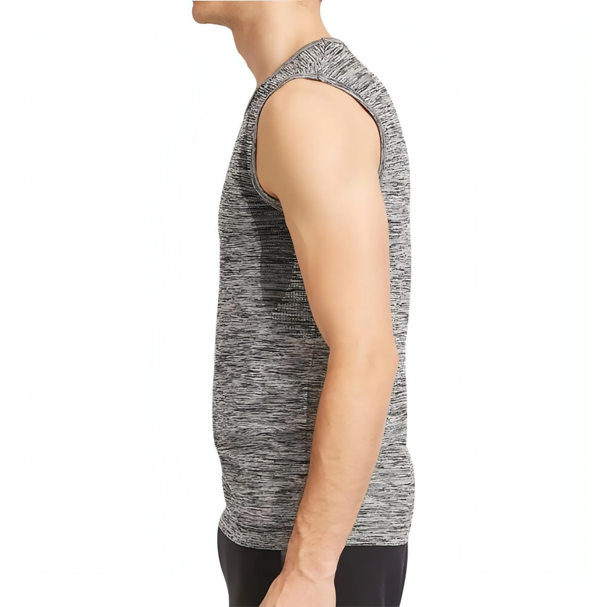Durable Seams Ohmme Chandra Mens Yoga Vest - Grey