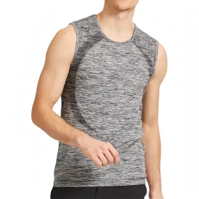 Ohmme Chandra Mens Yoga Vest - Grey medium size Thermal Balance