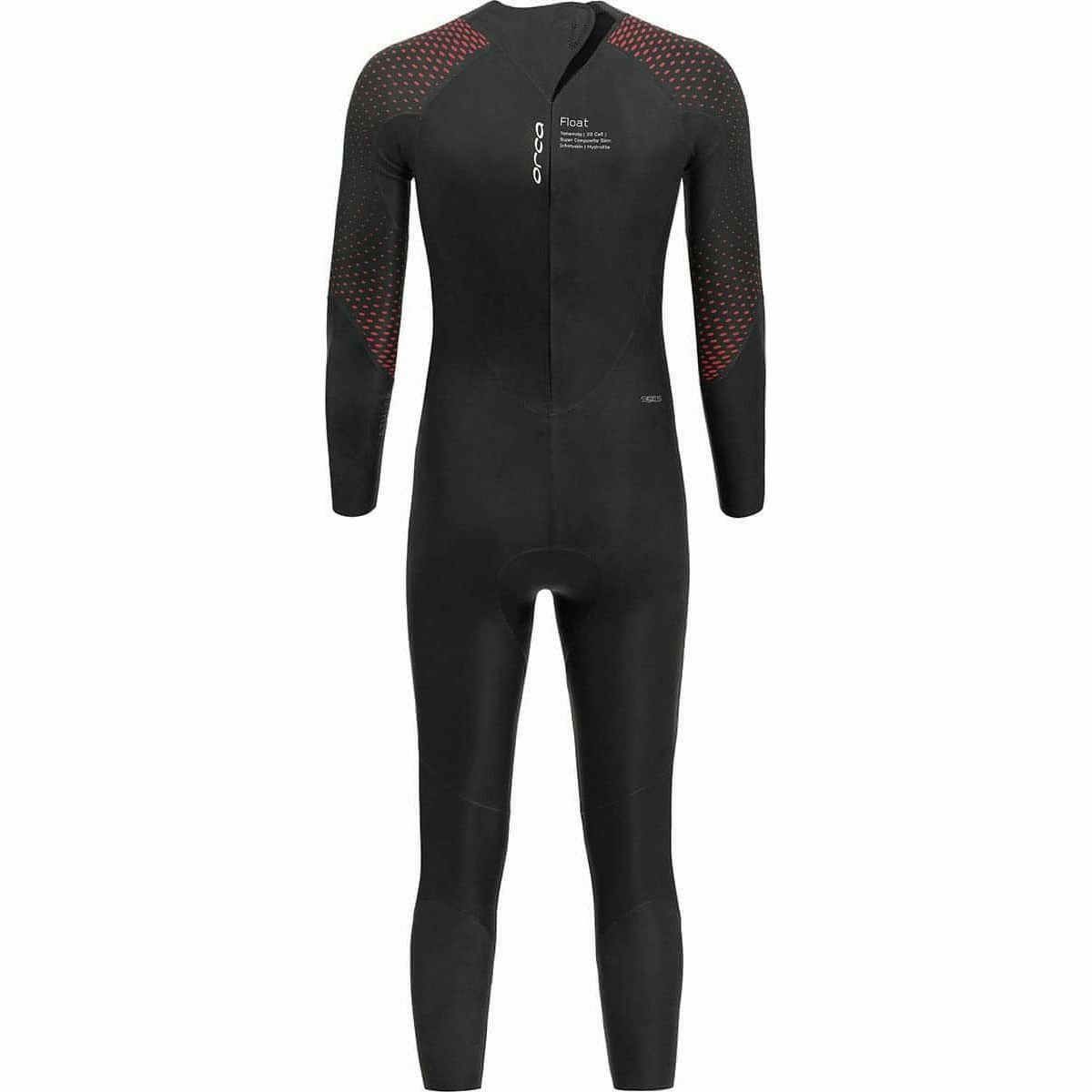 HeatReflective Lining ReflectiveSafetyStripes Orca Athlex Float Mens Wetsuit - Black