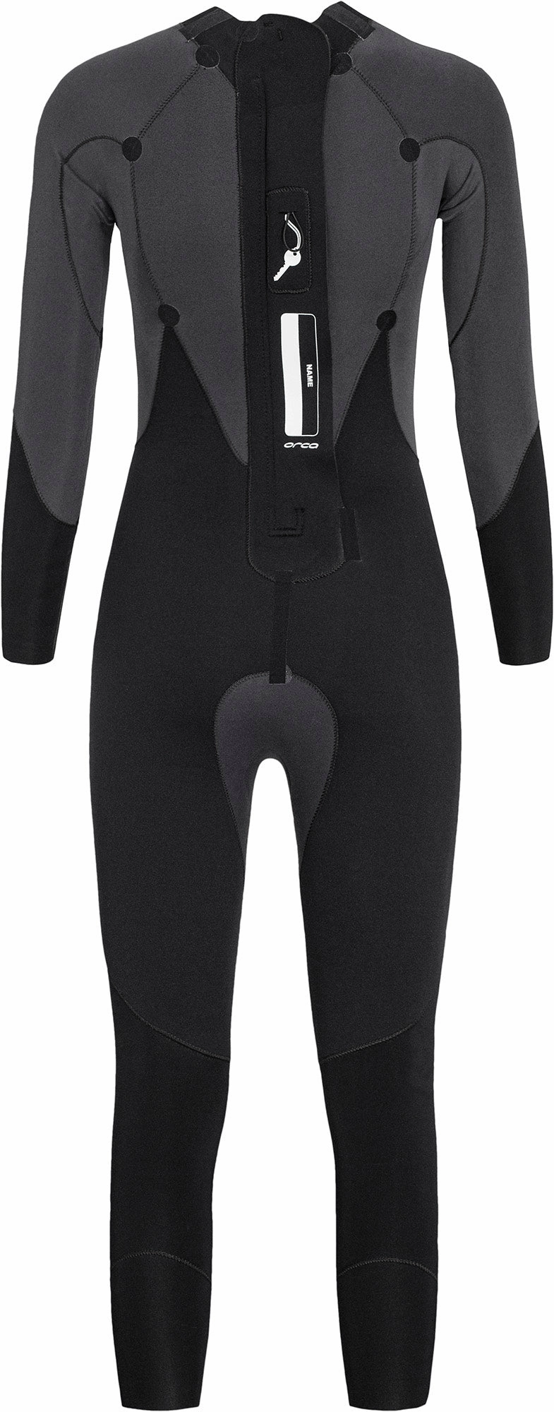 LayeredStitching AbrasionResistantKnees Orca Athlex Flow V2 Womens Wetsuit - Black
