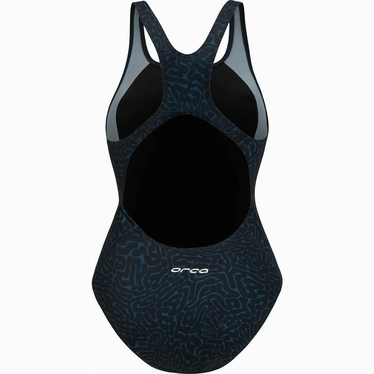 Orca Core Womens Swimsuit - Blue Quick Recovery Fabric