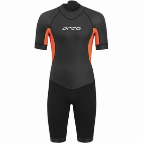 Orca Vitalis Shorty Openwater Mens Wetsuit - Black Kevlar Reinforcement