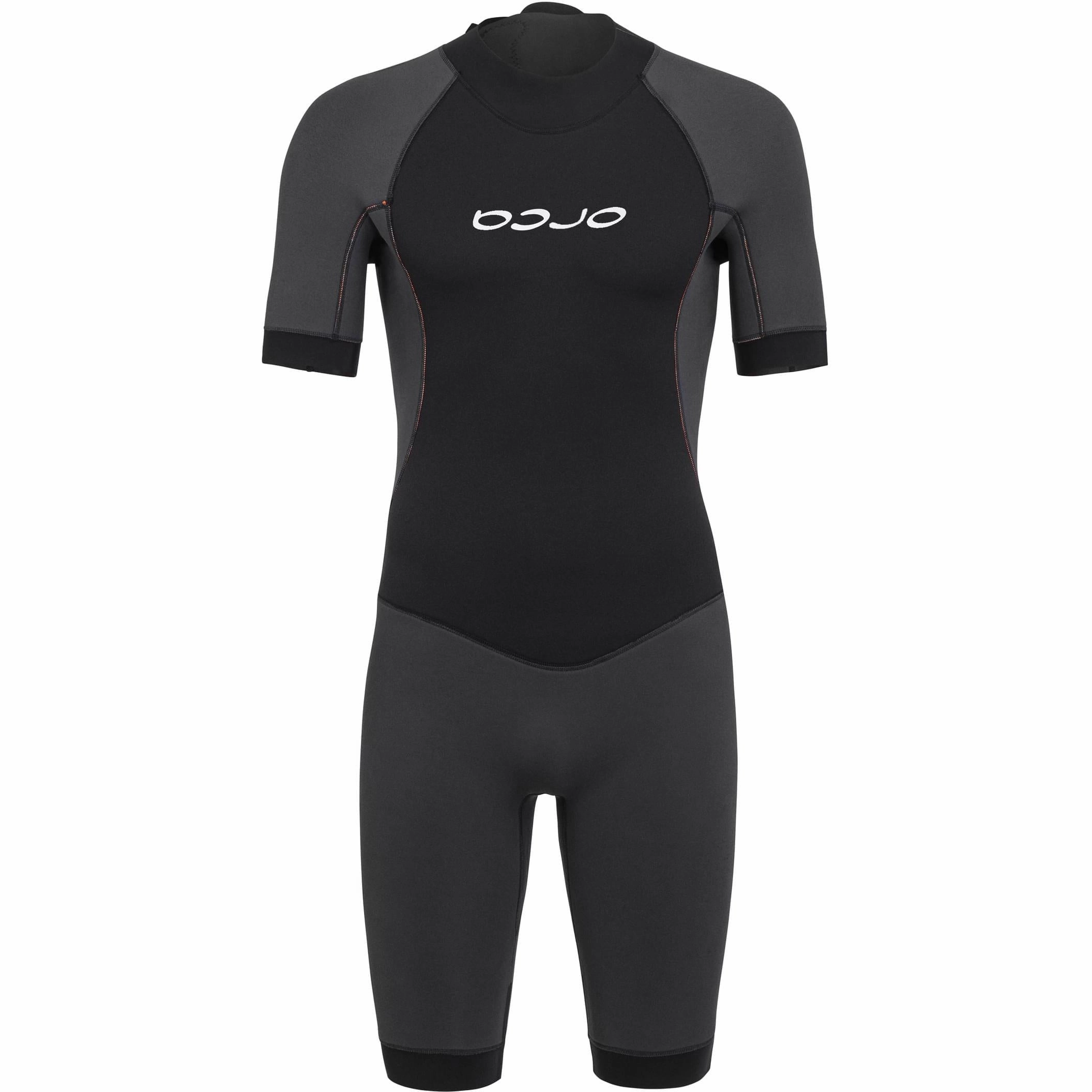 Orca Vitalis Shorty Openwater Mens Wetsuit - Black BreathableBacking