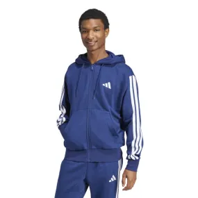Layered Look Street Energy Wear Adidas Mens Essentials Fleece 3-Stripes Full-Zip Hoodie