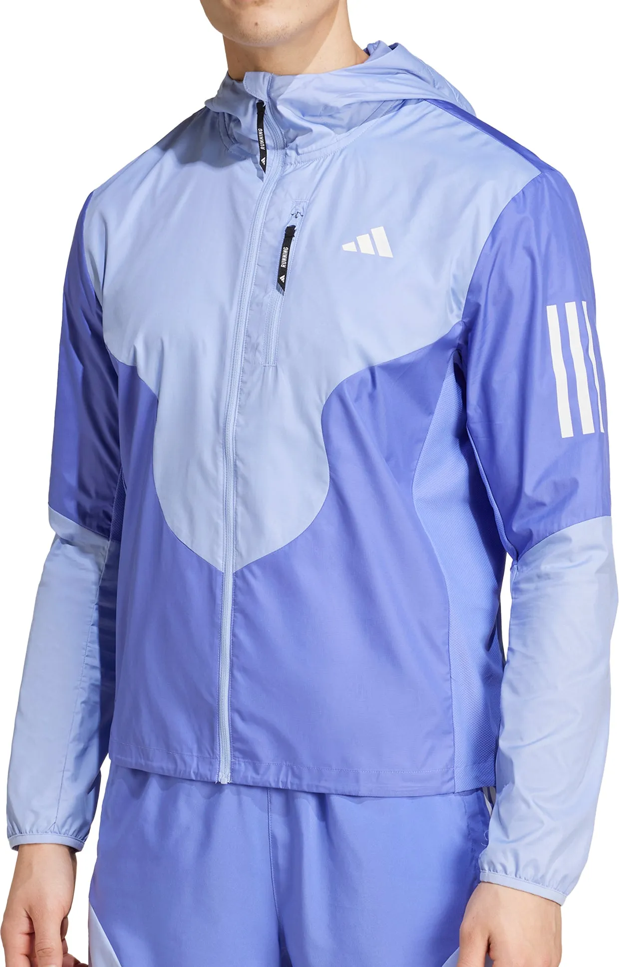 adidas Own The Run Mens Running Jacket - Blue High-quality Windbreaker Tech