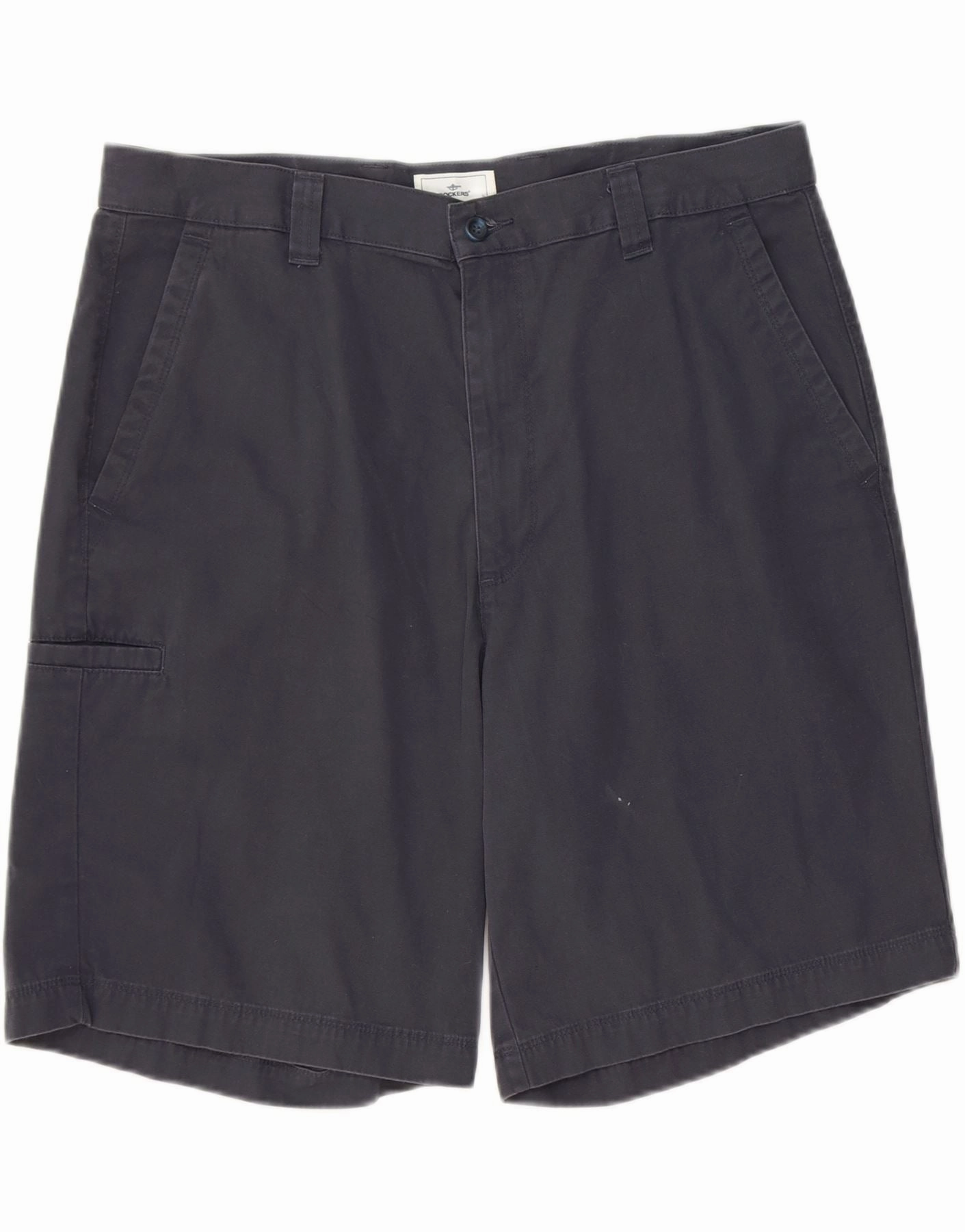 Tactile Feedback Loops Clean Mood DOCKERS Mens Relaxed Fit Cargo Shorts W36 XL Navy Blue Cotton
