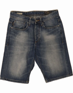 Gym apparel JACK & JONES Mens Regular Fit Denim Shorts Medium W30  Blue Cotton