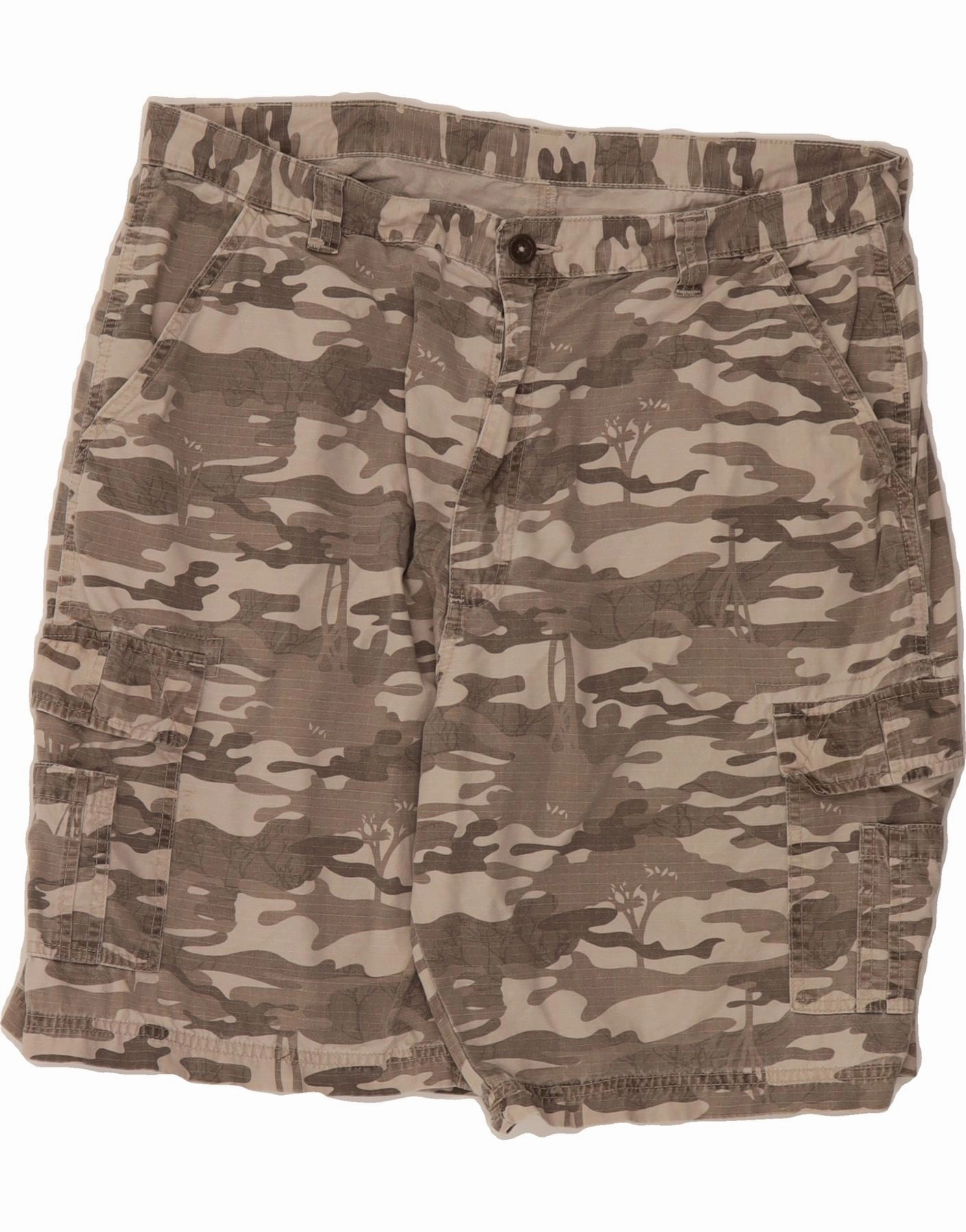 Quick Comfort polo shirt WRANGLER Mens Cargo Shorts W38 XL Beige Camouflage Cotton