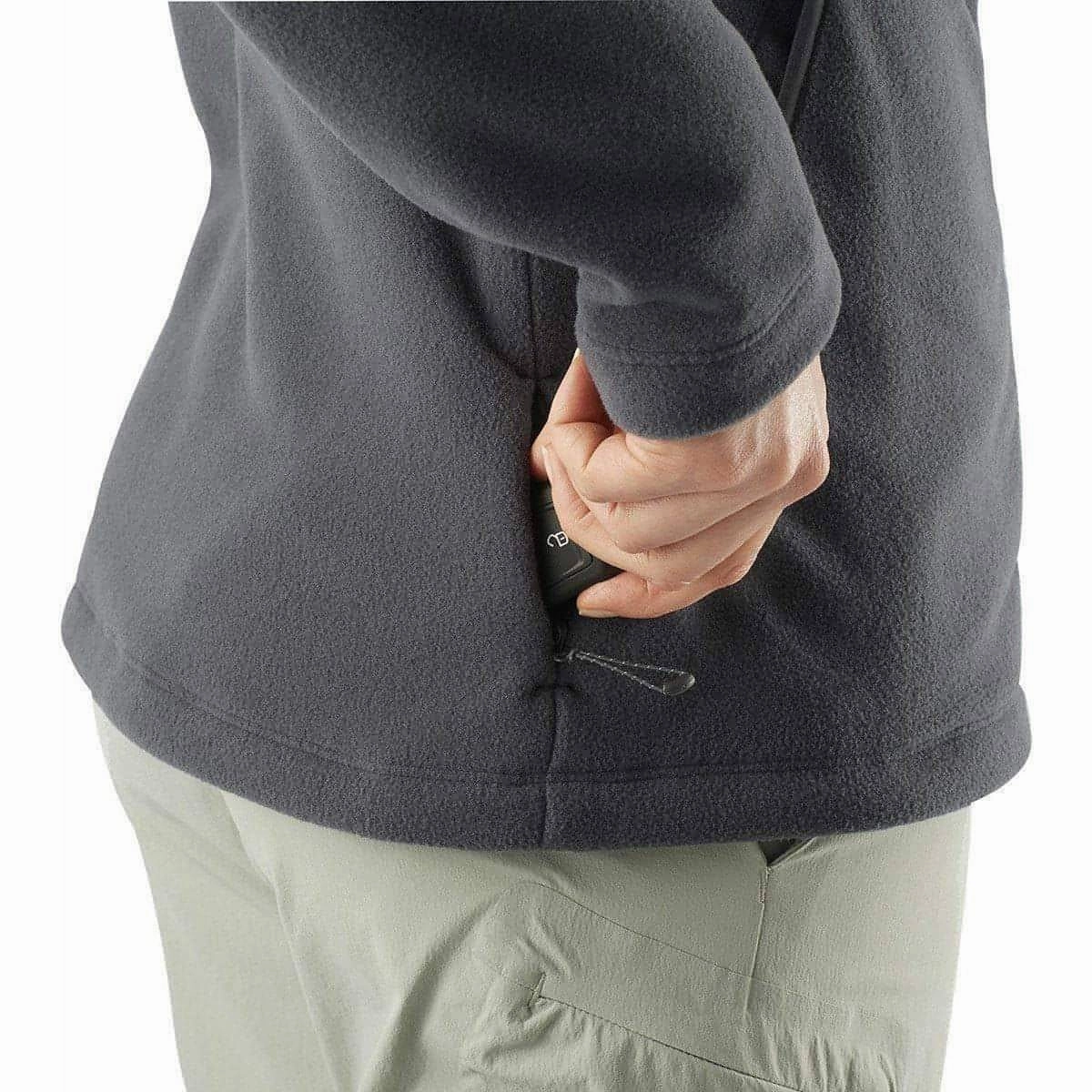 Subtle Salomon Essential Cozy Womens Fleece Jacket - Grey