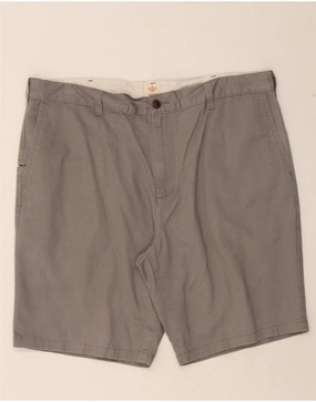 DOCKERS Mens Cargo Shorts W40 XL Grey Cotton Quick Movement holiday apparel