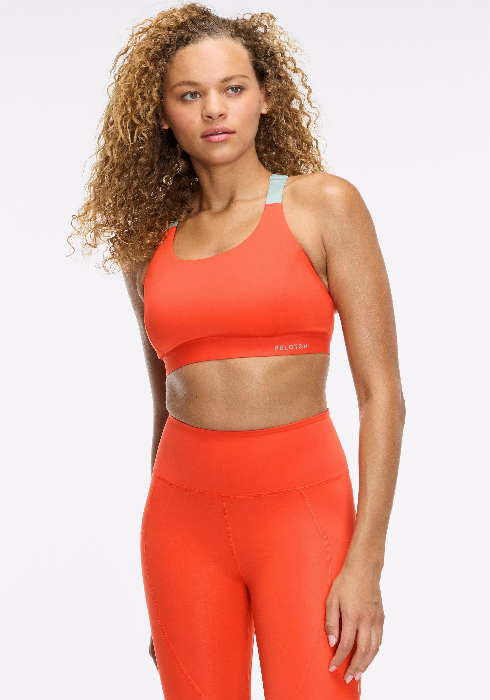 Snapped seams PaceForm Enhanced Support Racerback Bra