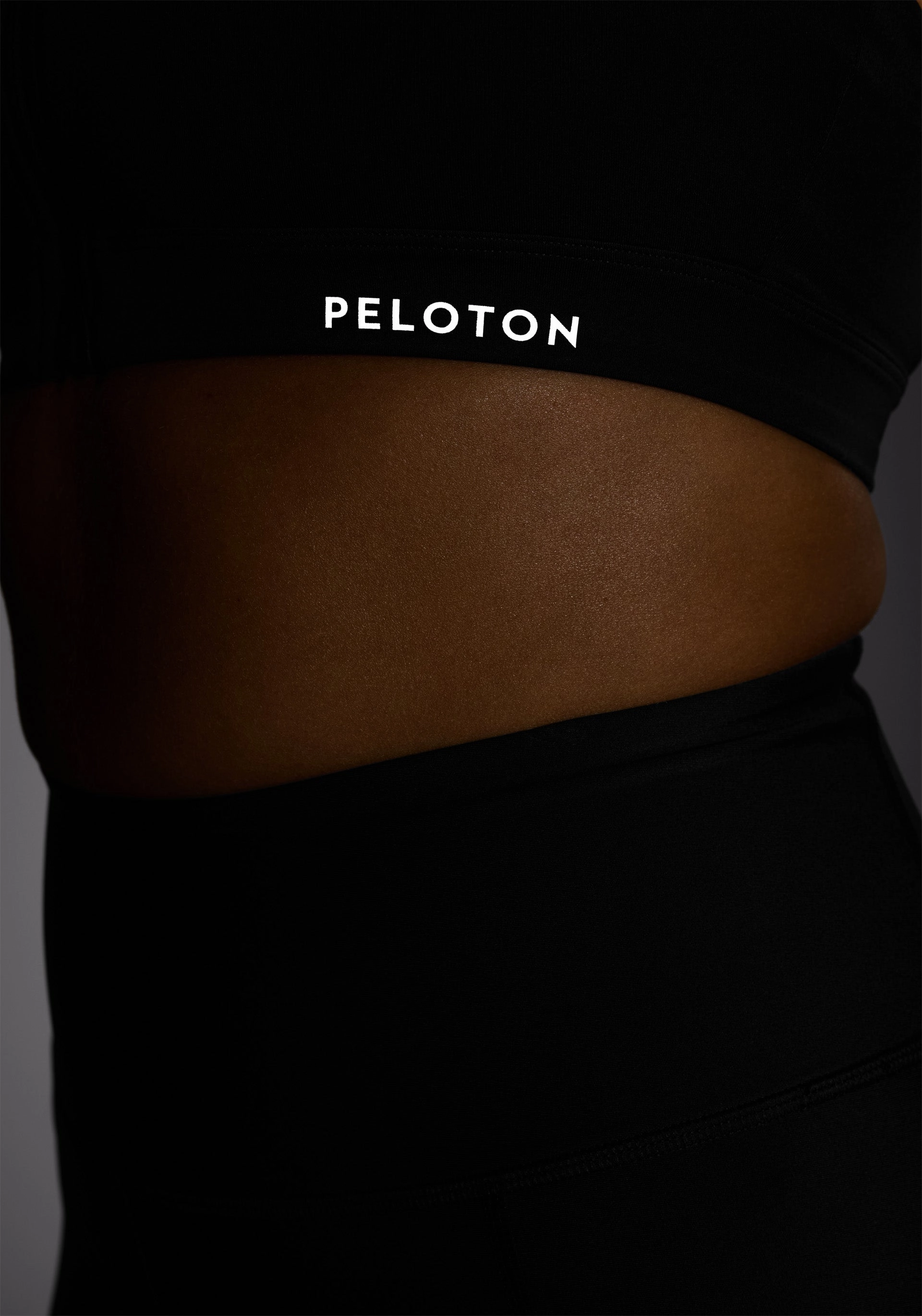 Injury prevention Satin sports outfit PaceForm Enhanced Support Zip Front Bra