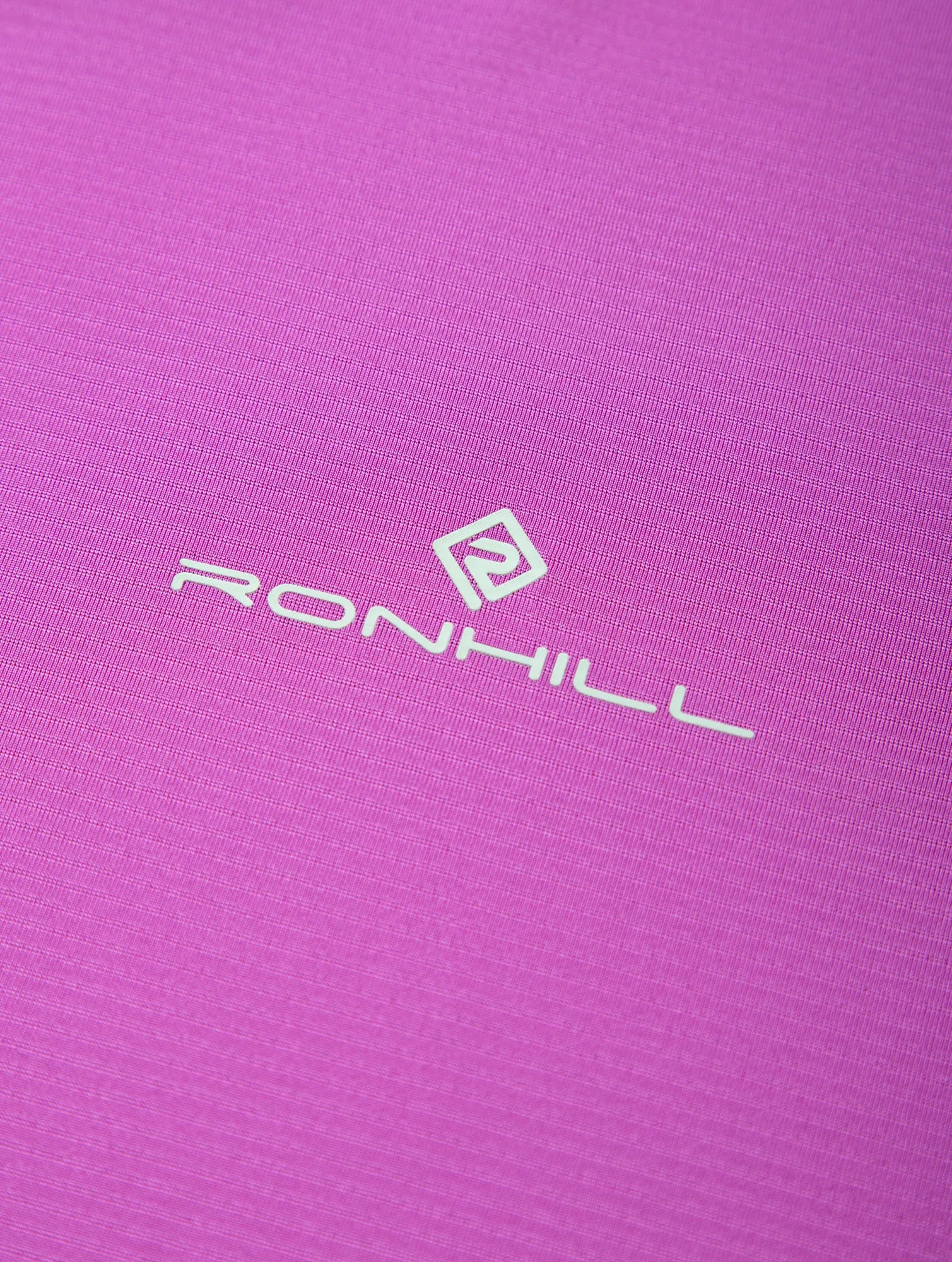 Ronhill Tech Short Sleeve Womens Running Top - Pink Everyday Wear MoistureWicking