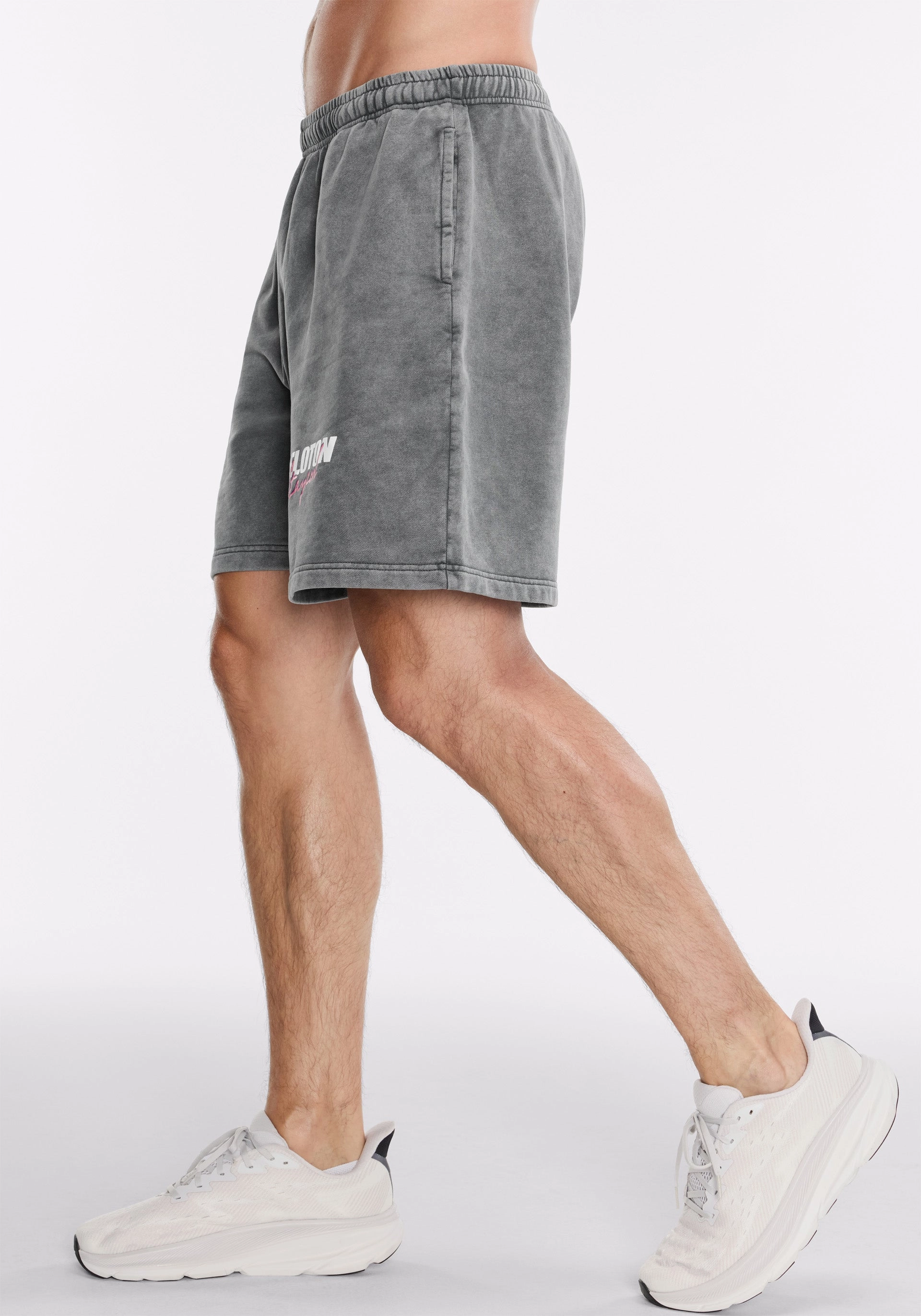 Peloton x STAYCOOL Acid Wash Logo Shorts personalized option