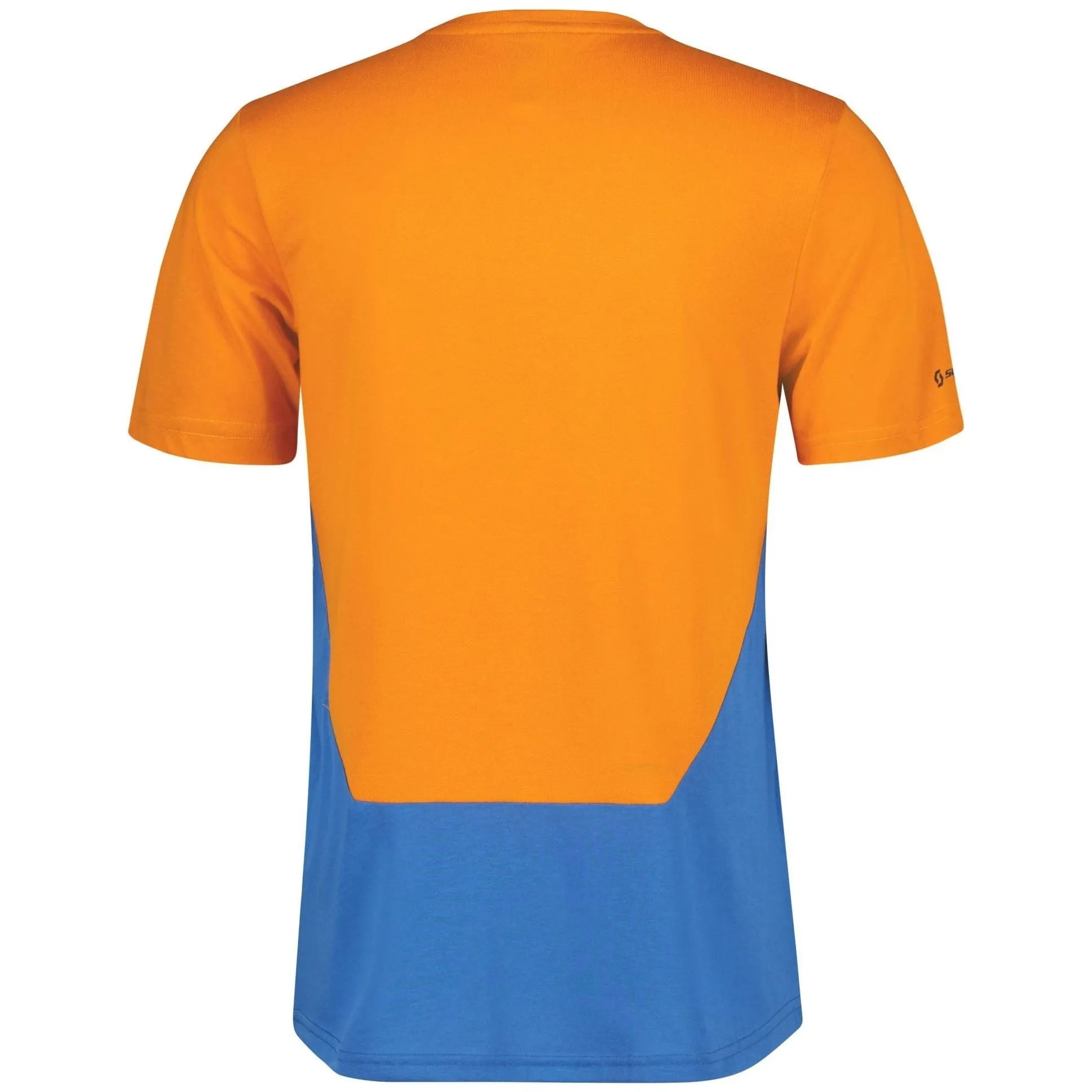 Scott Trail Flow Dri Short Sleeve Mens Cycling Jersey - Orange Fuzz Free Surface Casual Chic Wear