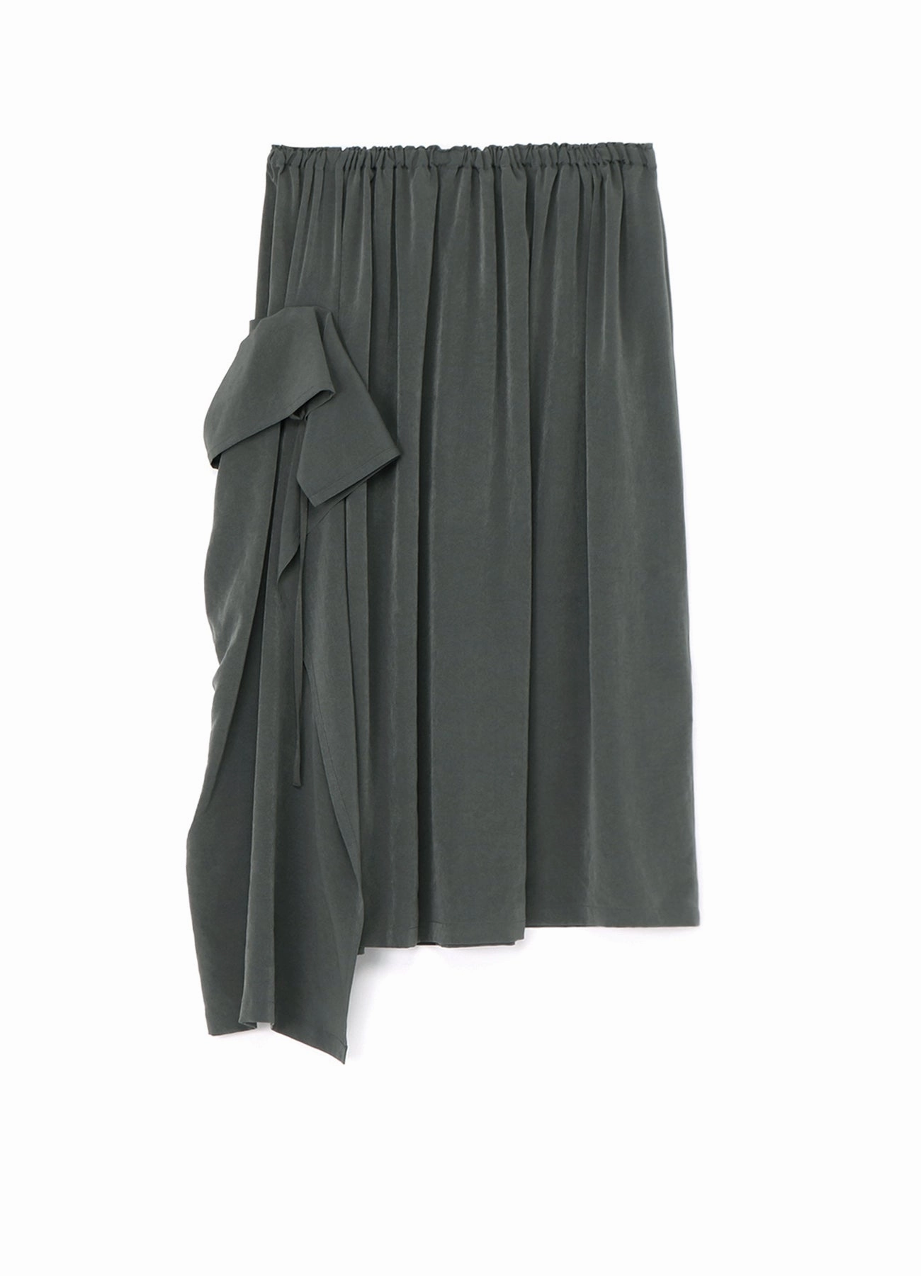 GATHERED SKIRT Layering Essential Unisex style