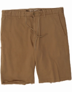 Comfortable Movement RecycledPolyester NIKE Mens Chino Shorts W34 Large Brown Cotton