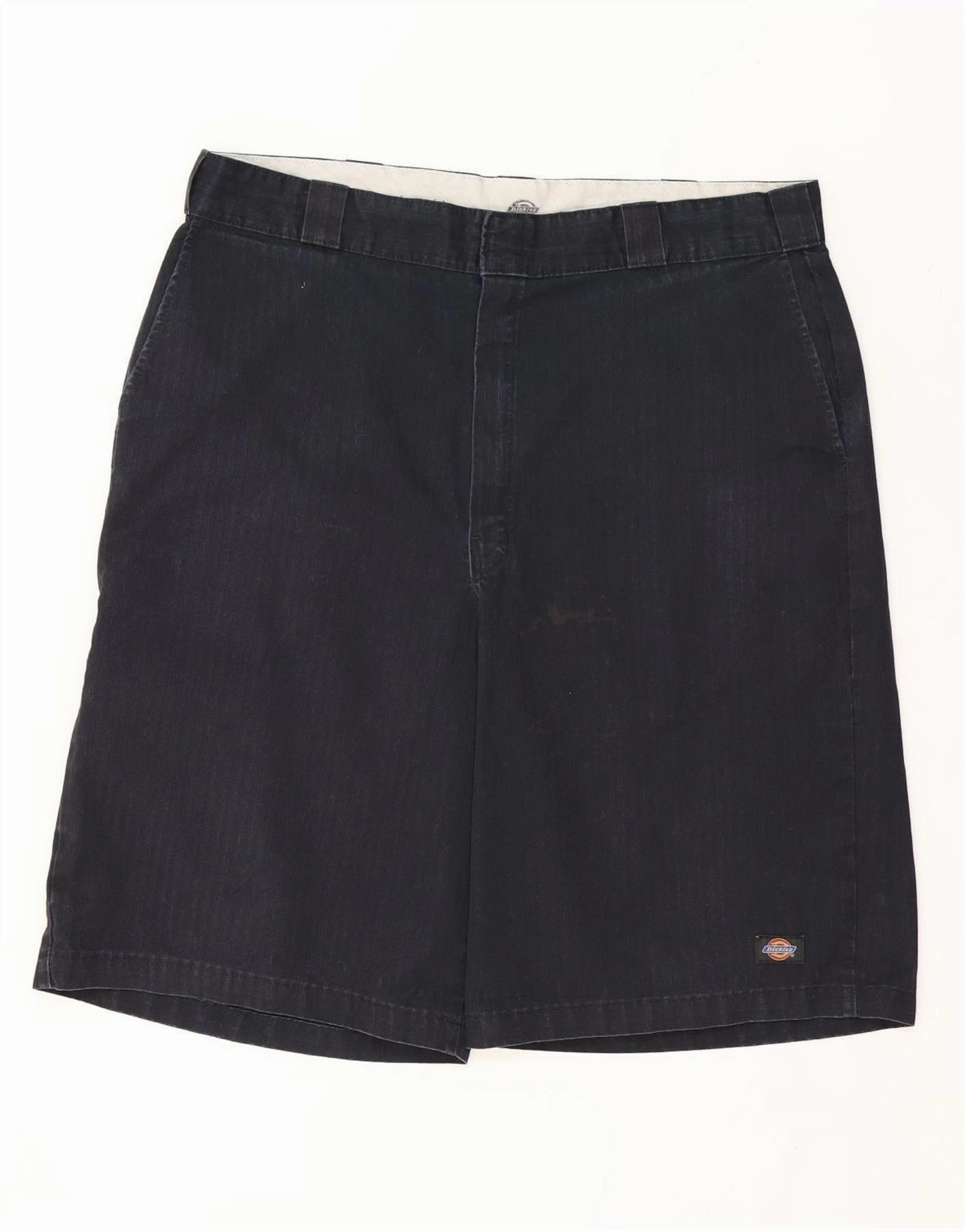 DICKIES Mens Loose Fit Cargo Shorts W40 XL Black Polyester Comfy Style Modern Aesthetic