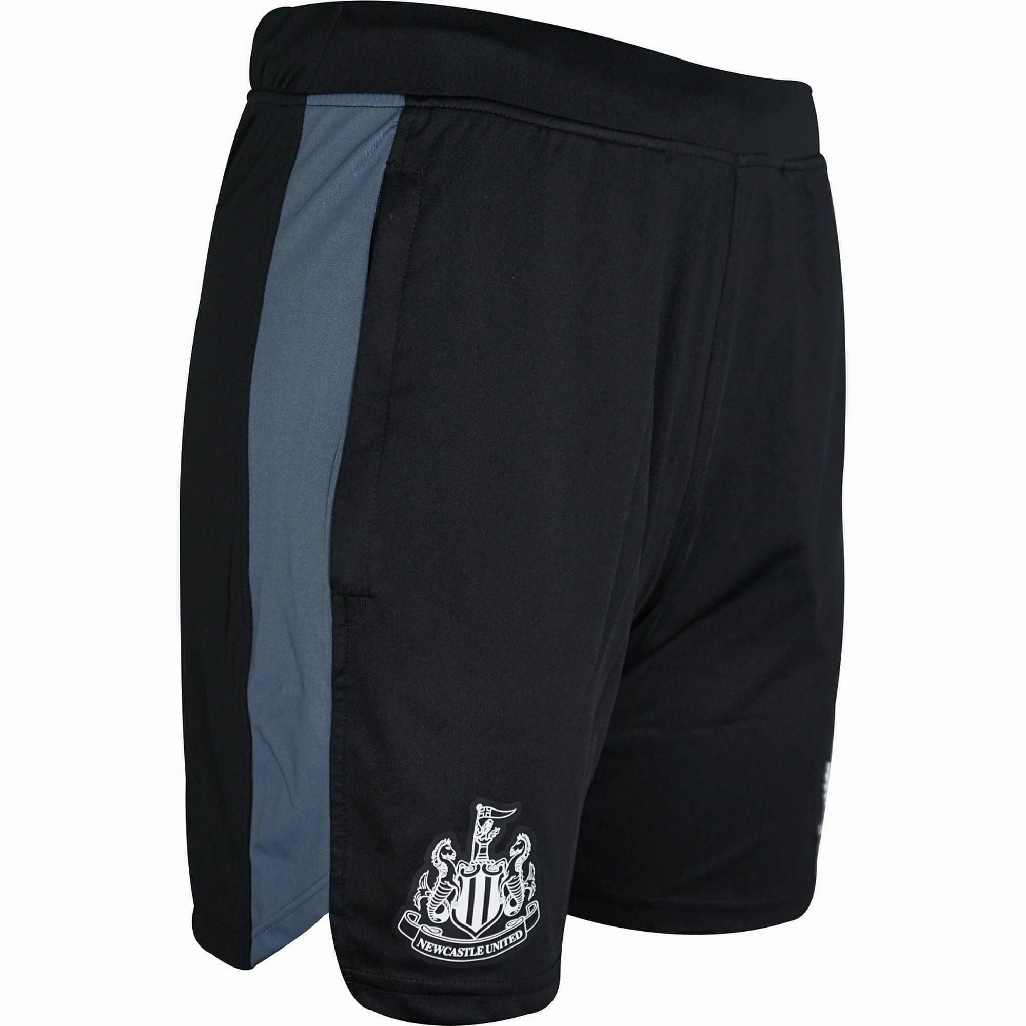 Castore Newcastle United Mens Training Shorts - Black Sport Friendly