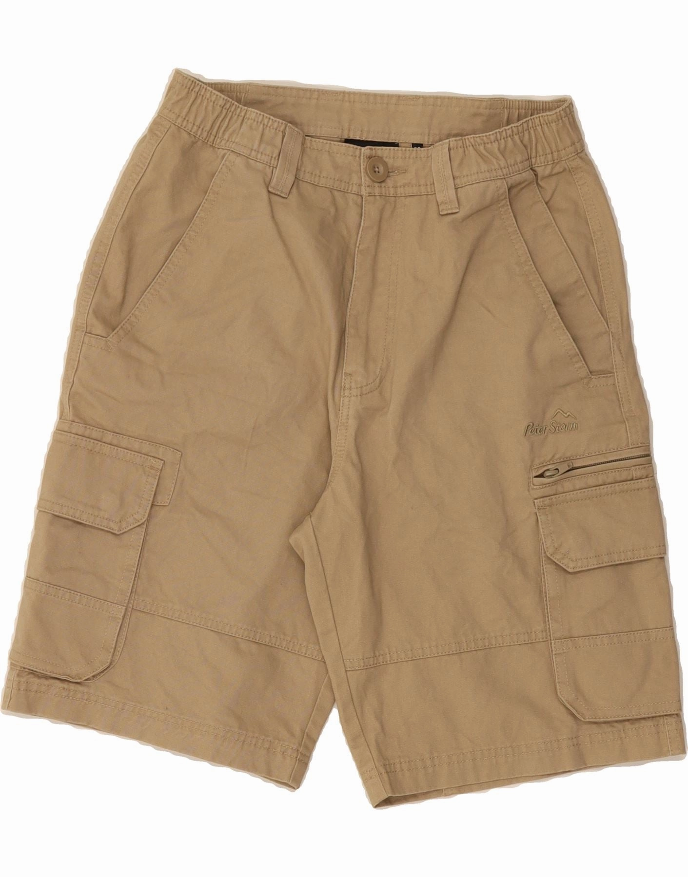 baseball uniform PETER STORM Mens Cargo Shorts W30 Medium Beige Cotton
