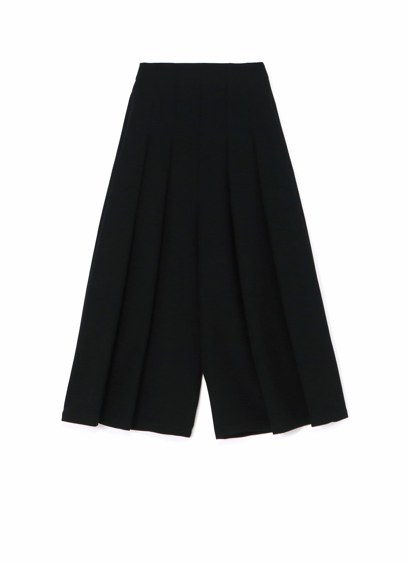 Laser Cut Edges Shape Flex DOUBLE SATIN TACK FLARE PANTS