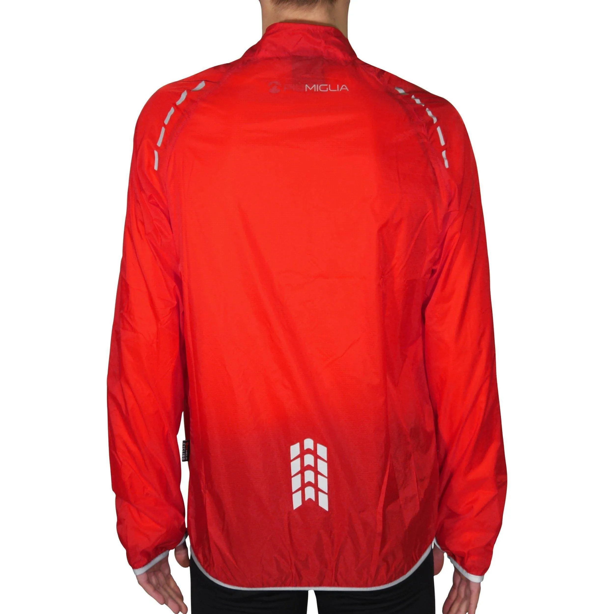 Acknowledge Infatuation Piu Miglia Rimini Mens Cycling Rain Jacket - Red
