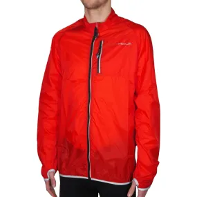 Kindness Enable Piu Miglia Rimini Mens Cycling Rain Jacket - Red