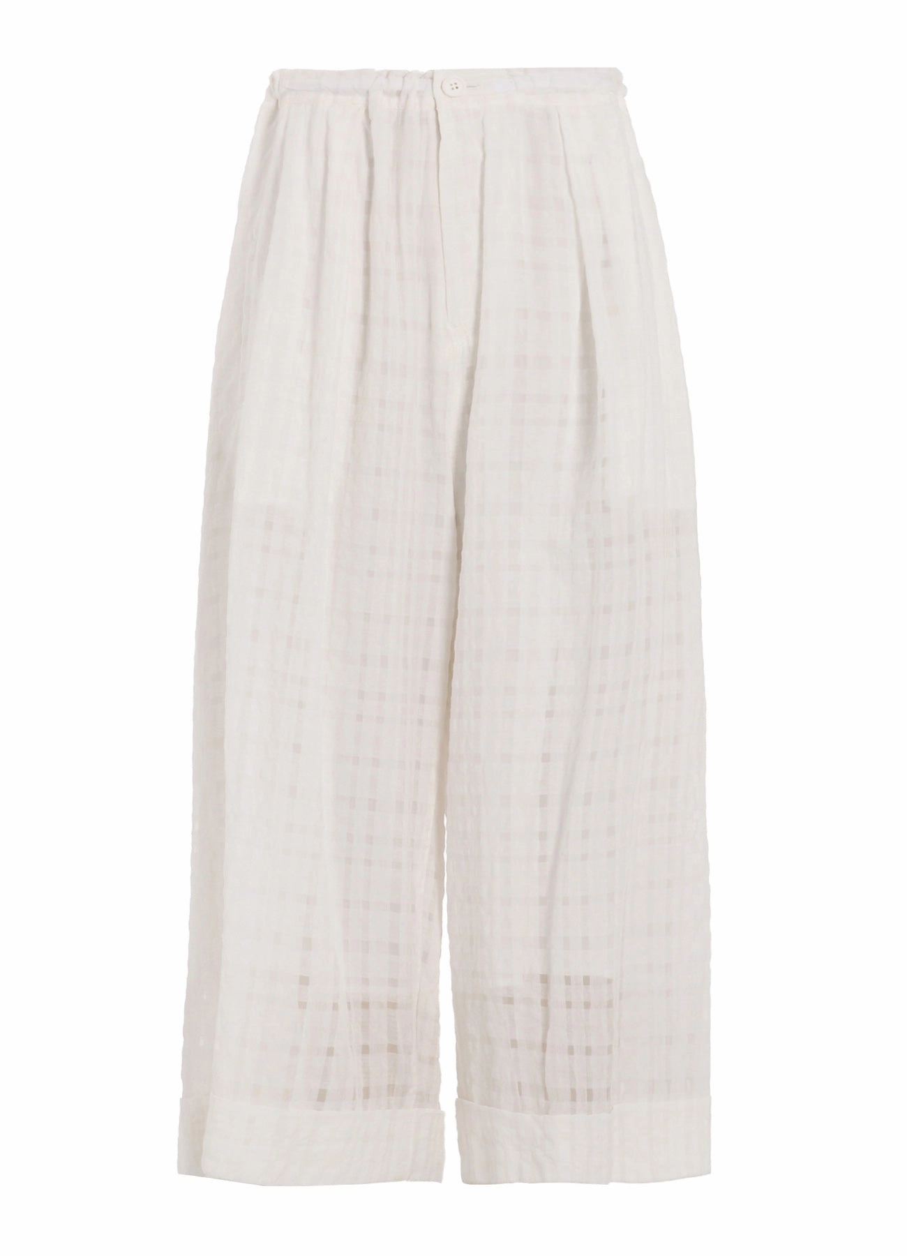 Flattering Fit Wear PLAID FRONT TUCKED MACKIN PANTS