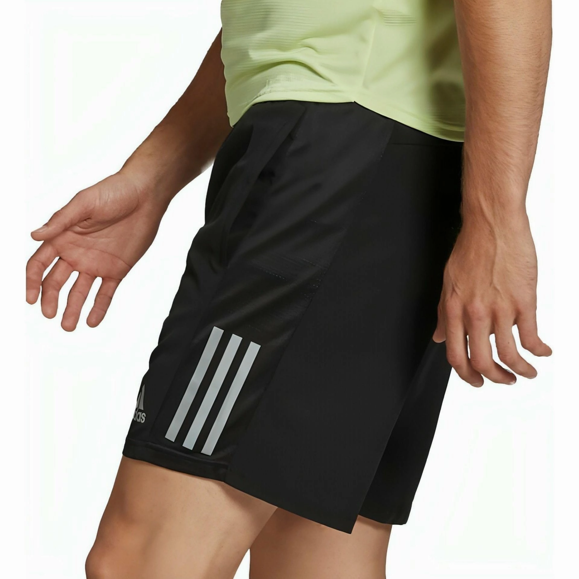 Chill Fit present for him adidas Own The Run 5 Inch Mens Running Shorts - Black