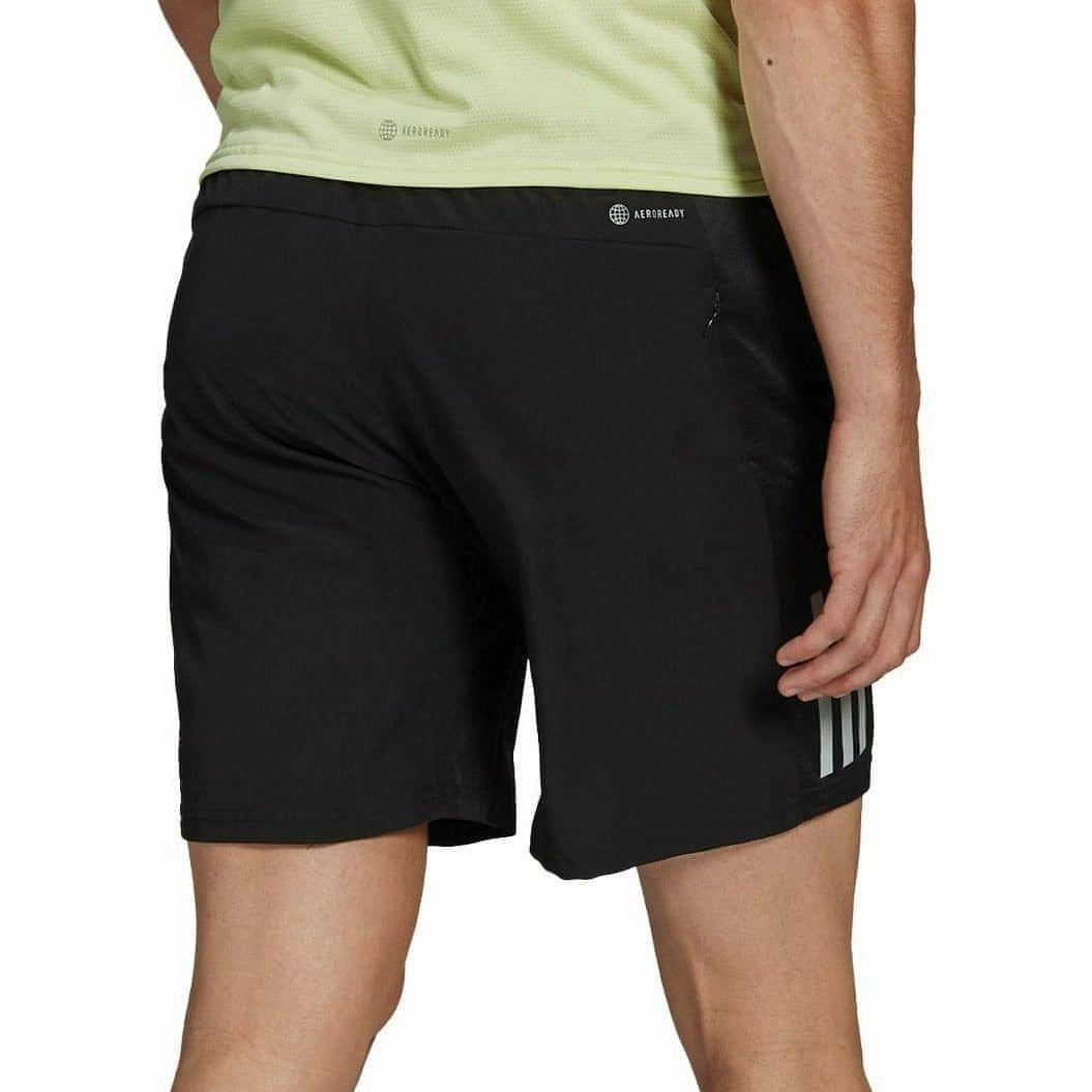 Easy Fit Minimal Finish adidas Own The Run 5 Inch Mens Running Shorts - Black