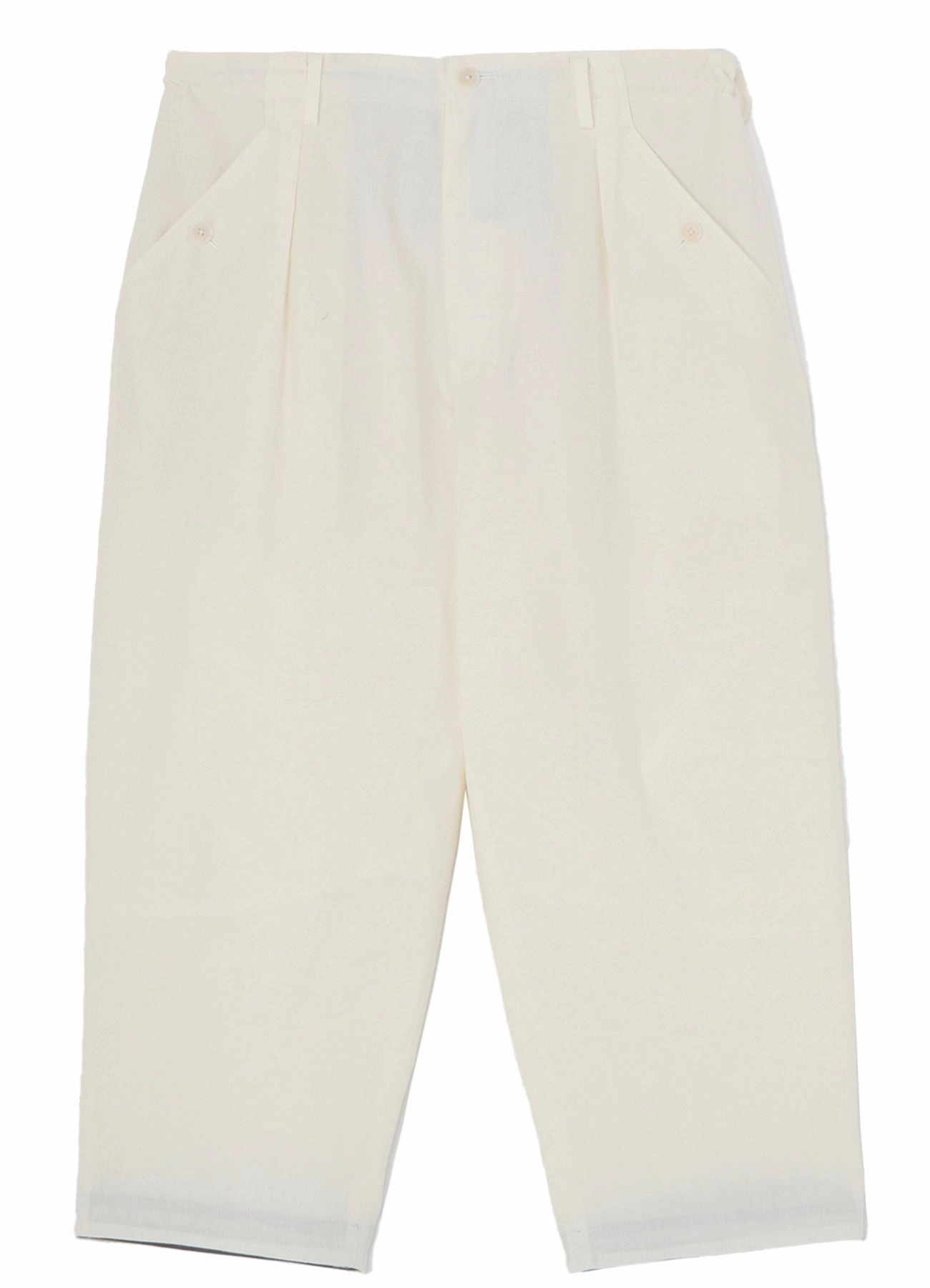 PLEATED MULTI COLORED KHADI PANTS Low Profile
