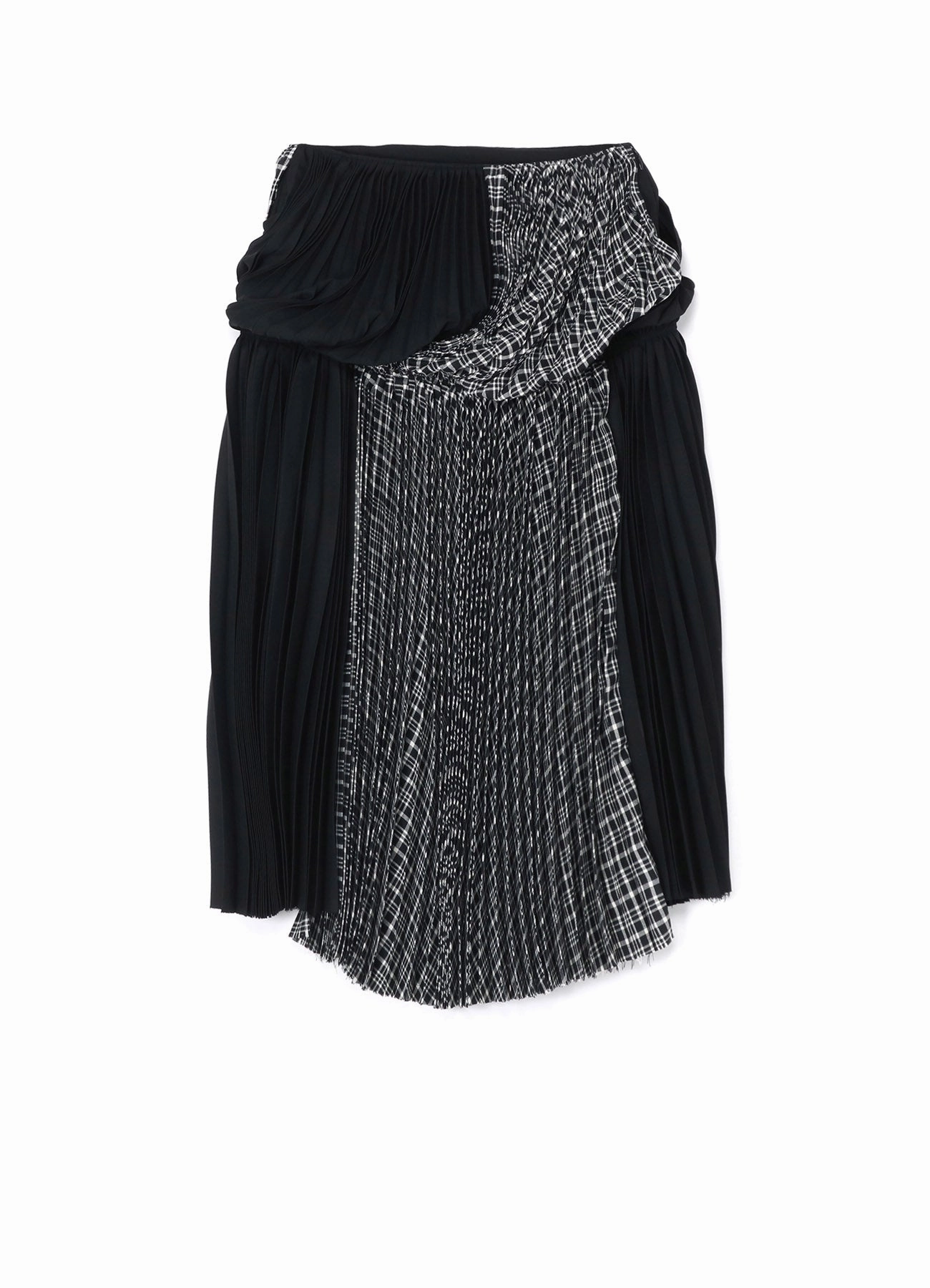 Classic Elegance Outdoor Wear PLEATED SKIRT WITH TWISTED DESIGN