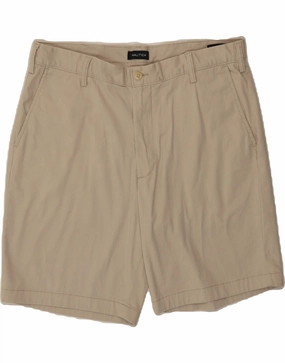Soft Fabric Active Layer NAUTICA Mens Classic Fit Chino Shorts W38 XL Beige
