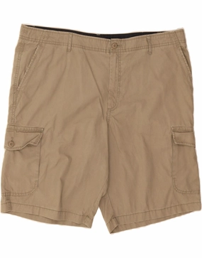 Breathable Motion sports accessory MARKS & SPENCER Mens Cargo Shorts W42 2XL Beige Cotton