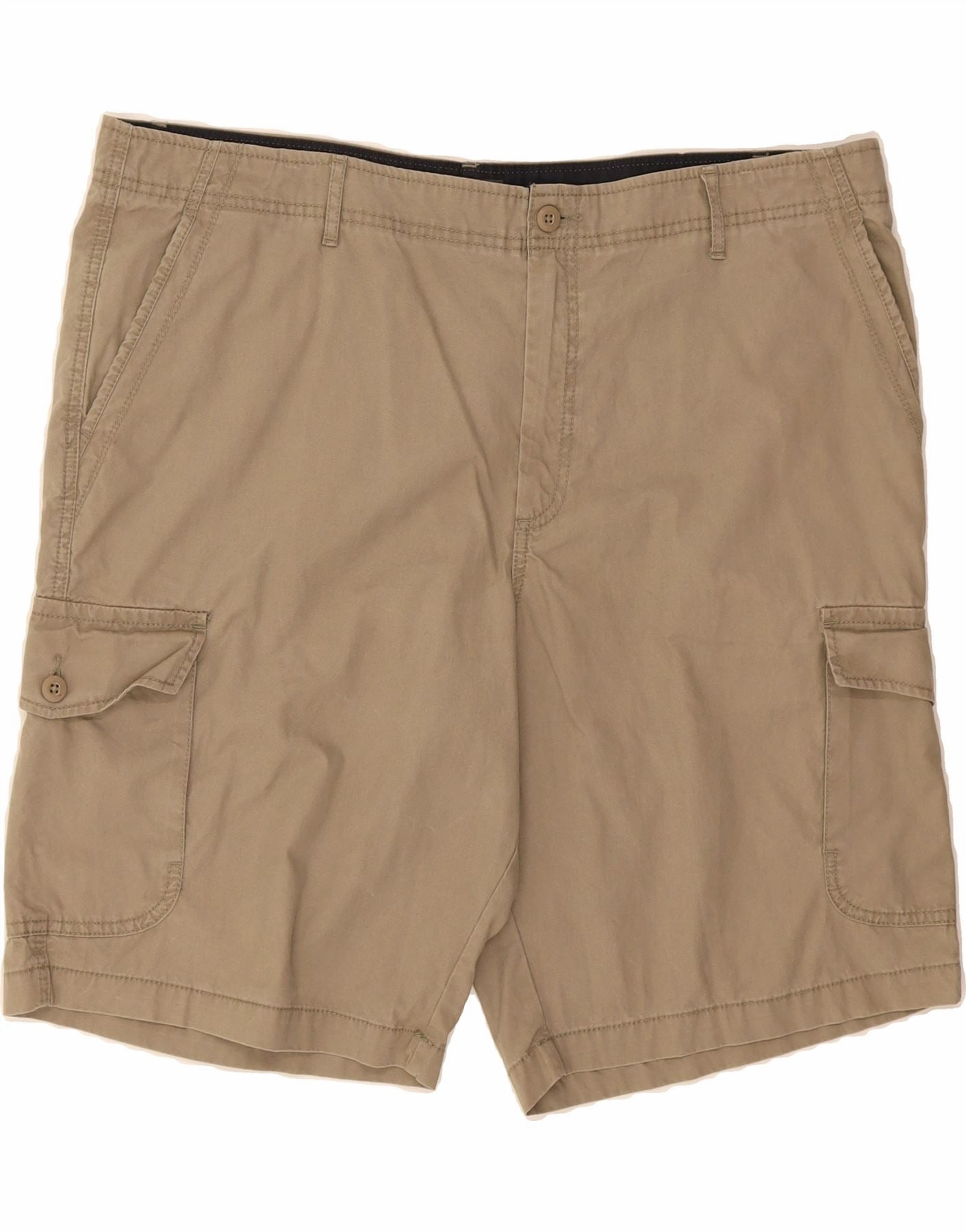 Breathable Motion sports accessory MARKS & SPENCER Mens Cargo Shorts W42 2XL Beige Cotton