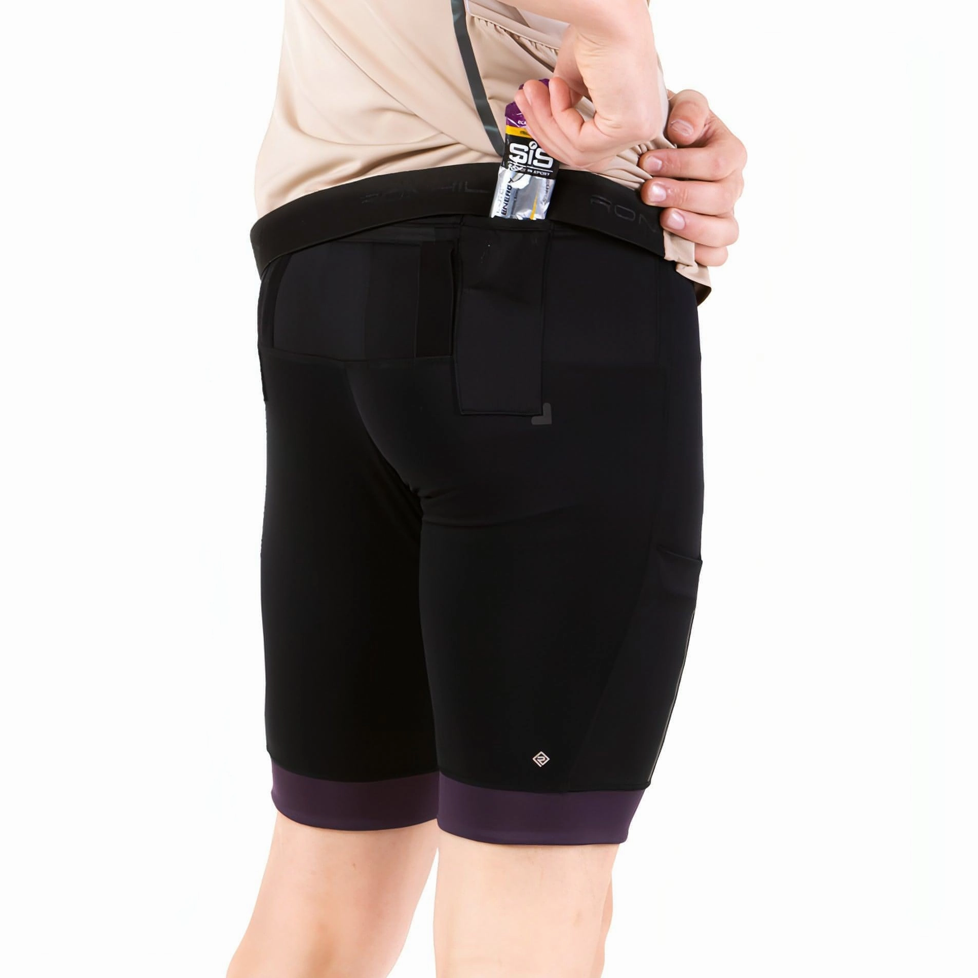 Ronhill Tech Ultra 9 Inch Mens Short Running Tights - Black Unisex